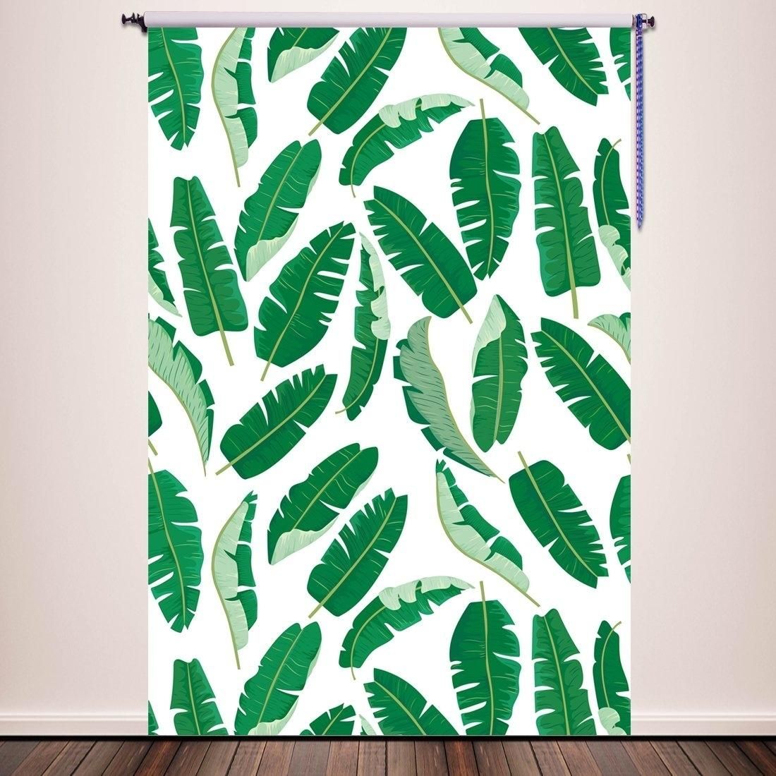 5x7ft Photography Backdrop Newborn Photo Props Baby Studio Props Photographer Photo Booth Banana palm leaves party
