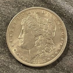 1885 🪙 Morgan Silver Dollar  Thumbnail
