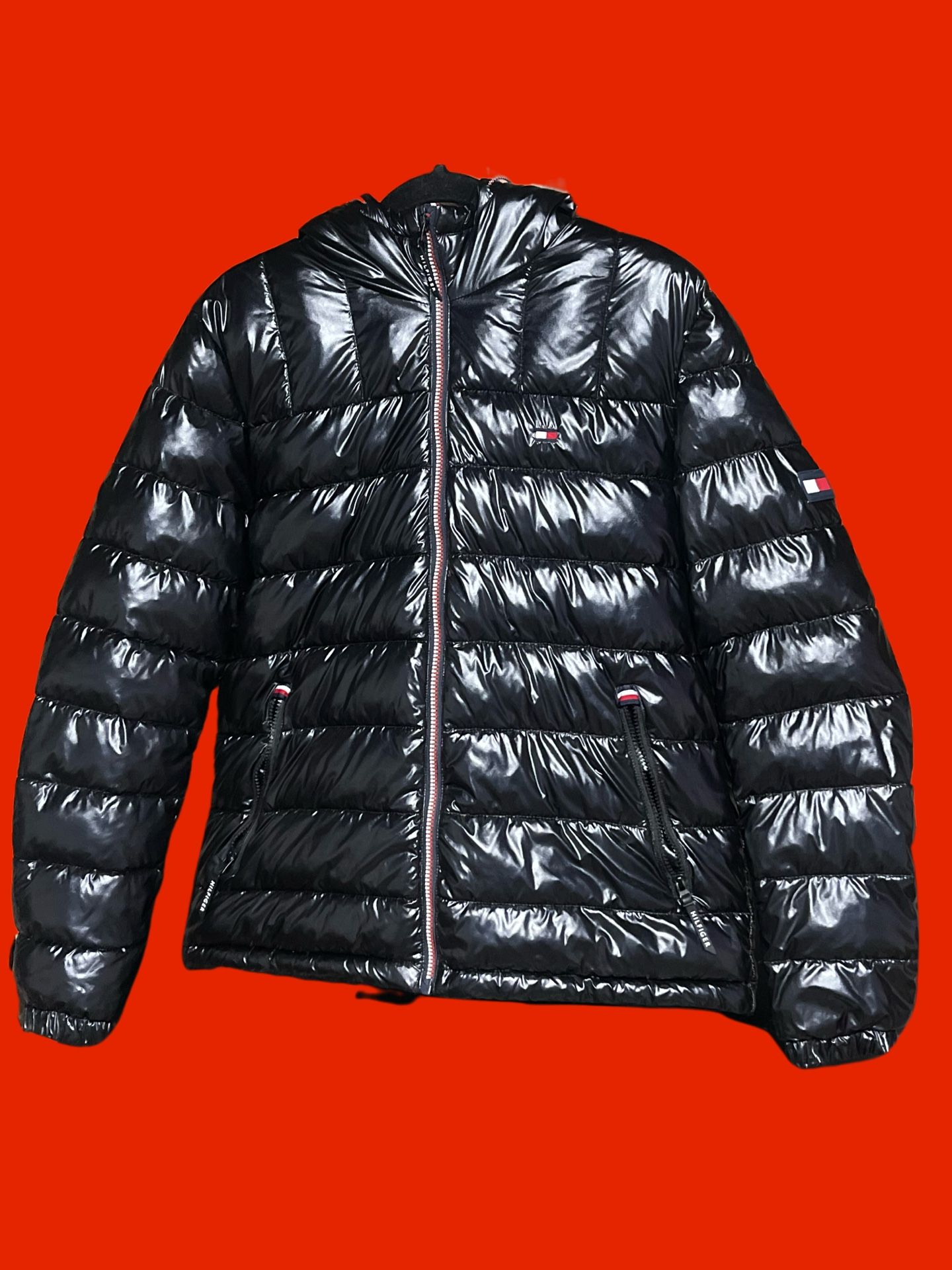 Mens Large TOMMY HILFIGER Puffer Jacket