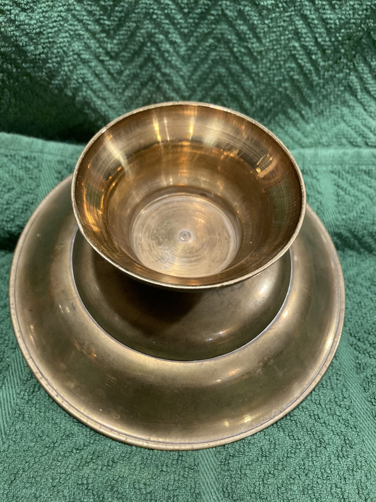 Solid Brass Candy Dish