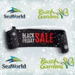 BLACK FRIDAY |  50% OFF | Busch Gardens & Seaworld  Thumbnail