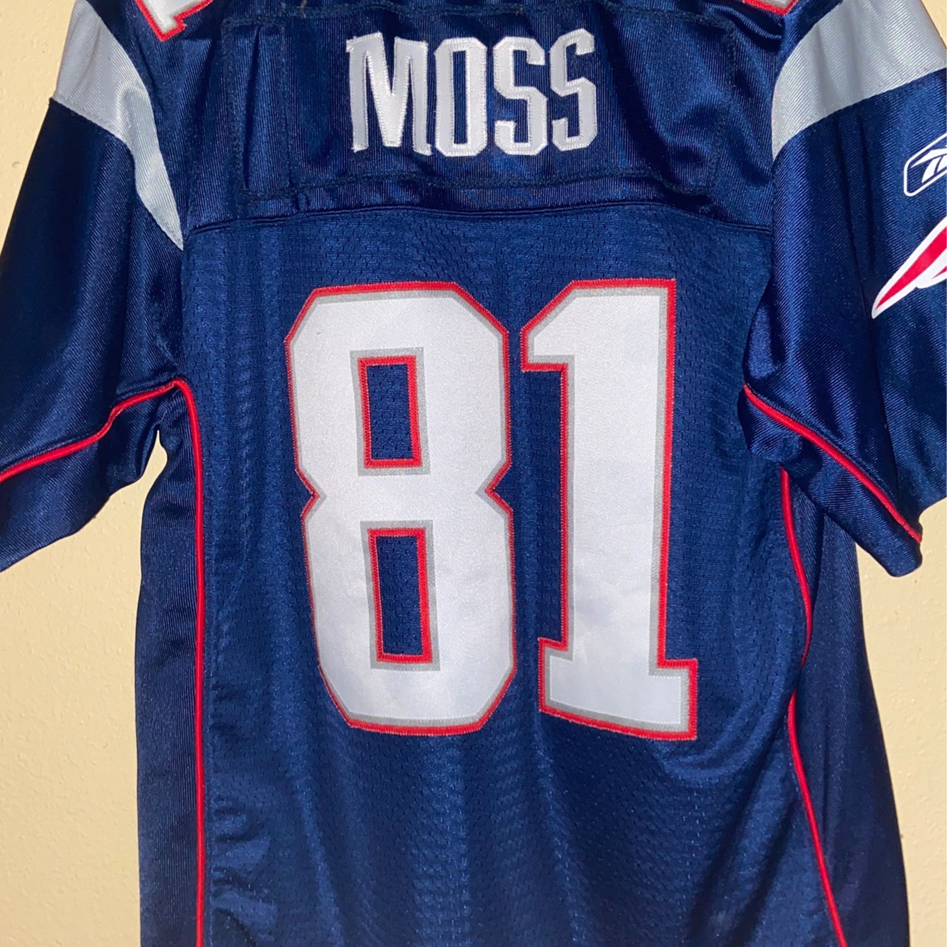 NFL New England Patriots Randy Moss Authentic Jersey