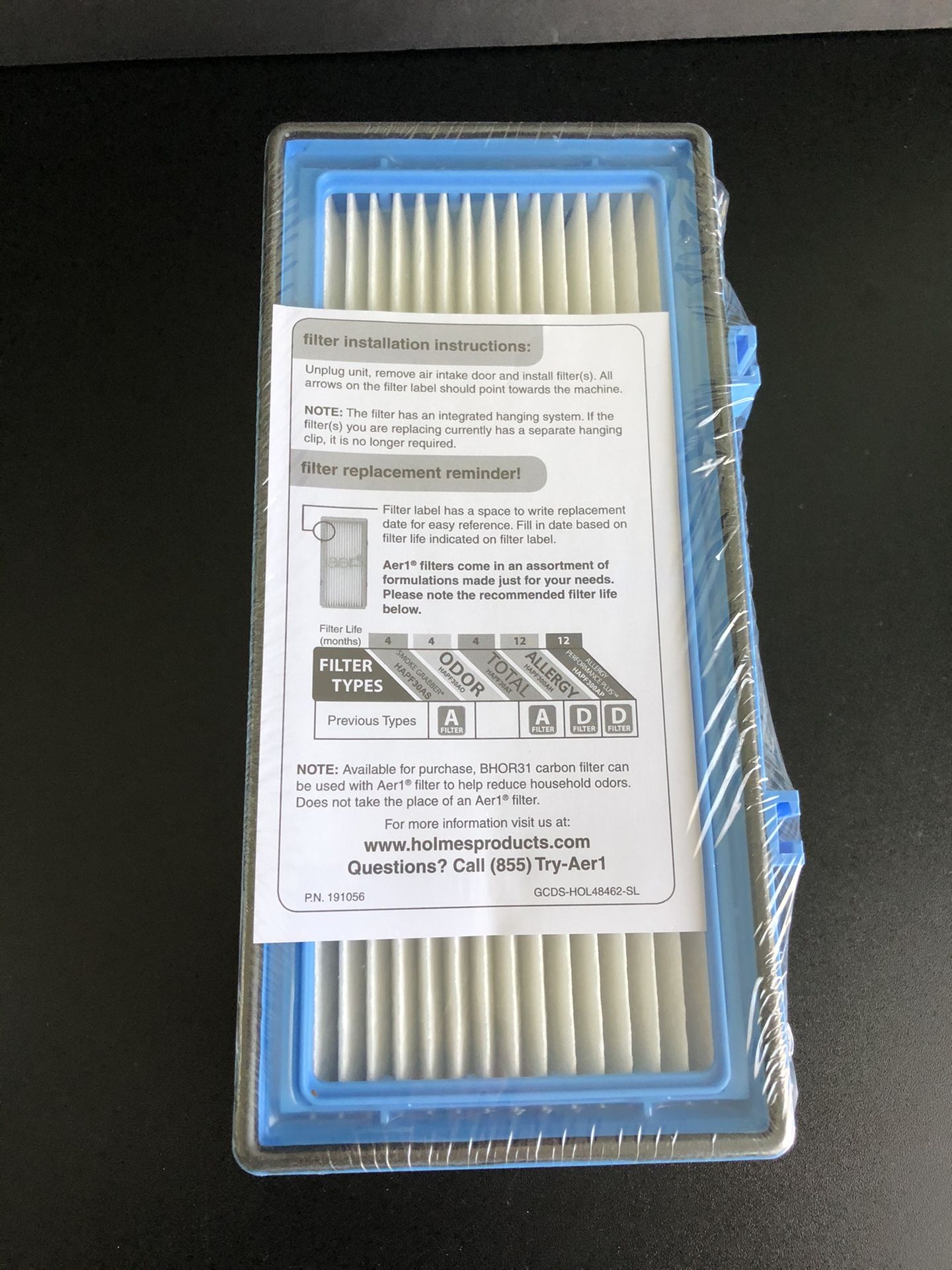 Holmes AER1 Total Air HEPA Type Filter 2 Pack