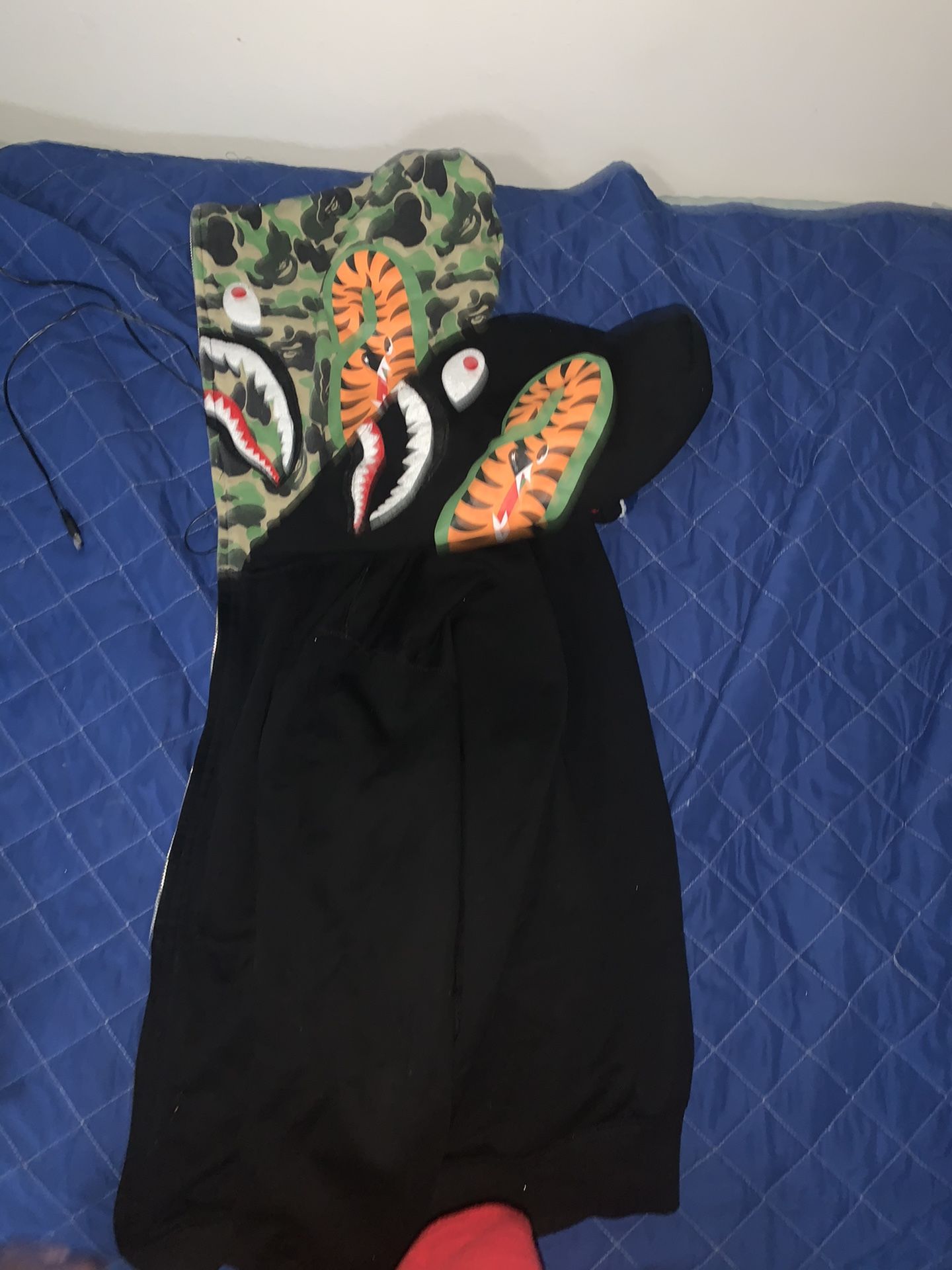 Authentic bape double hoodie exclusive