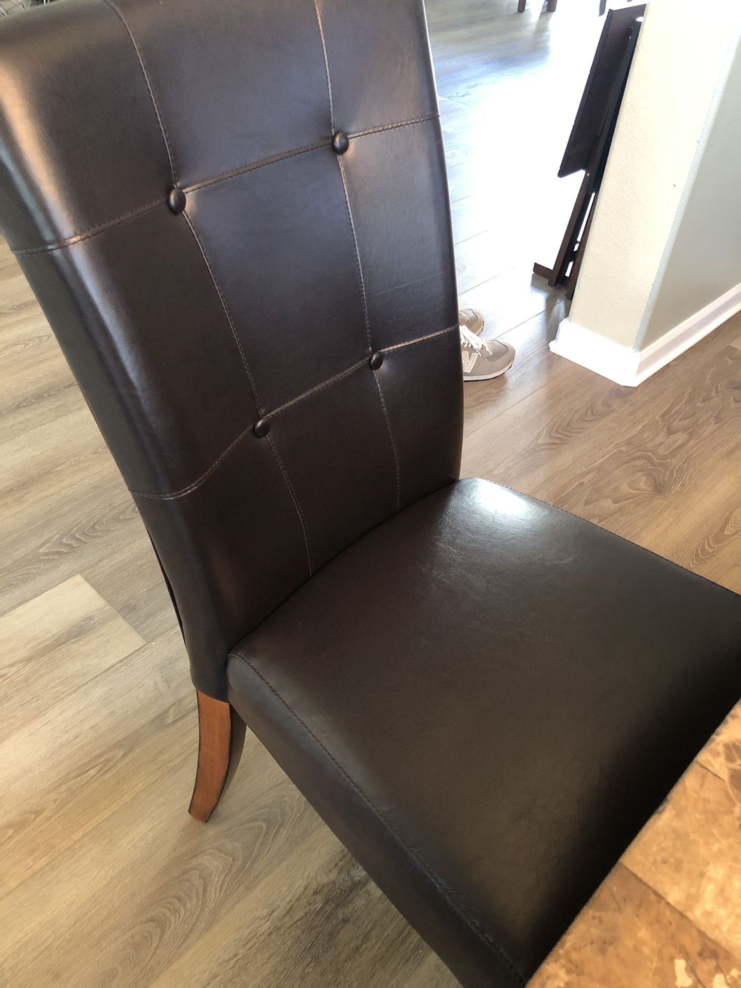 Granite Dining Room Table w/6 Chairs