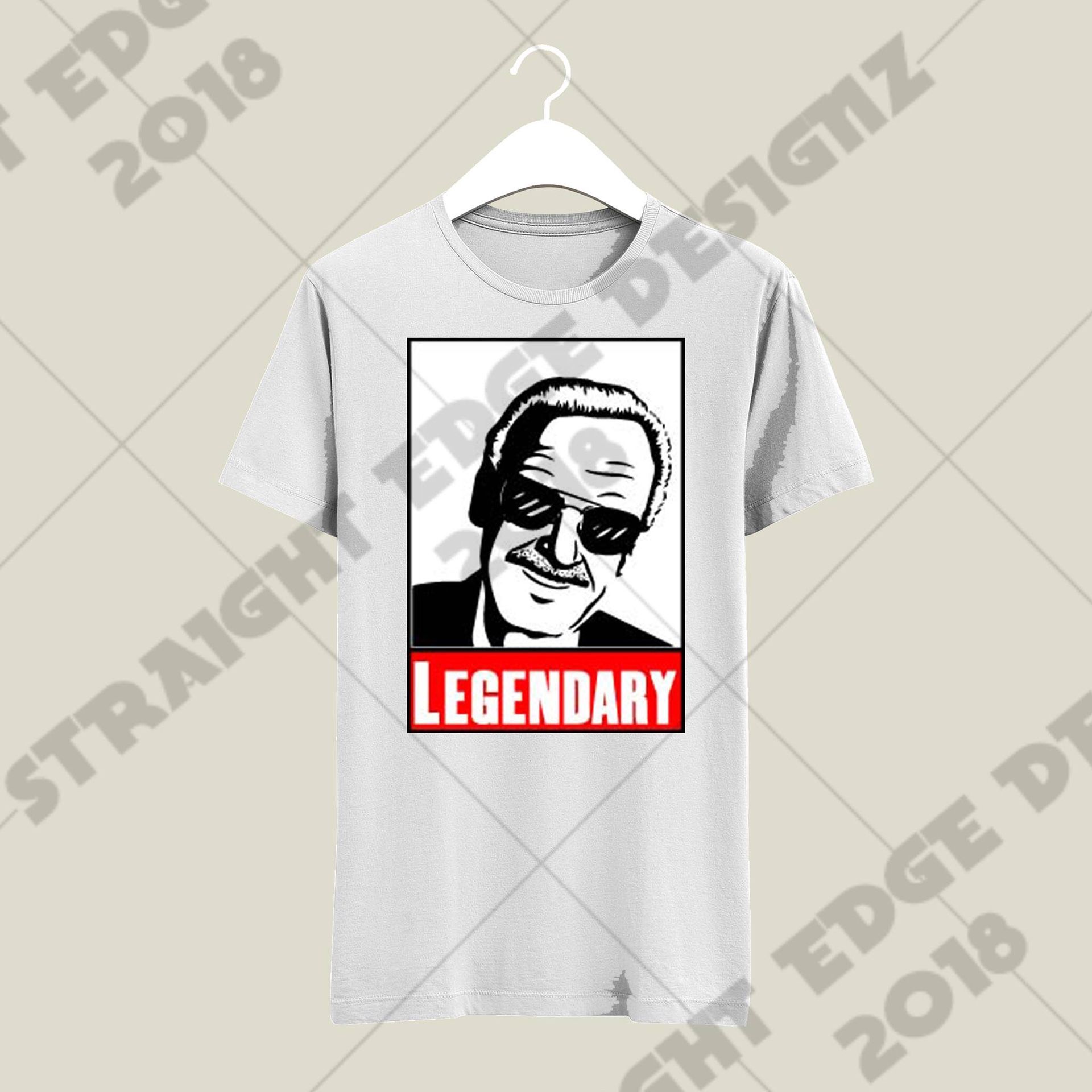 Custom made Stan lee tribute shirt
