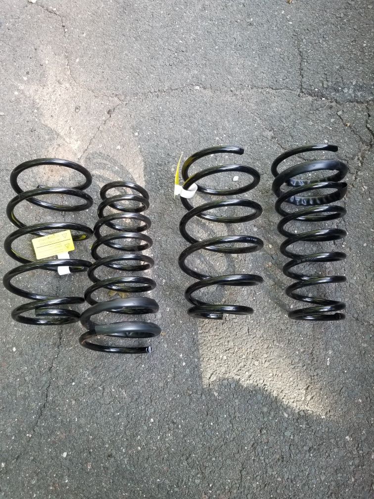 Toyota coilovers & oem springs