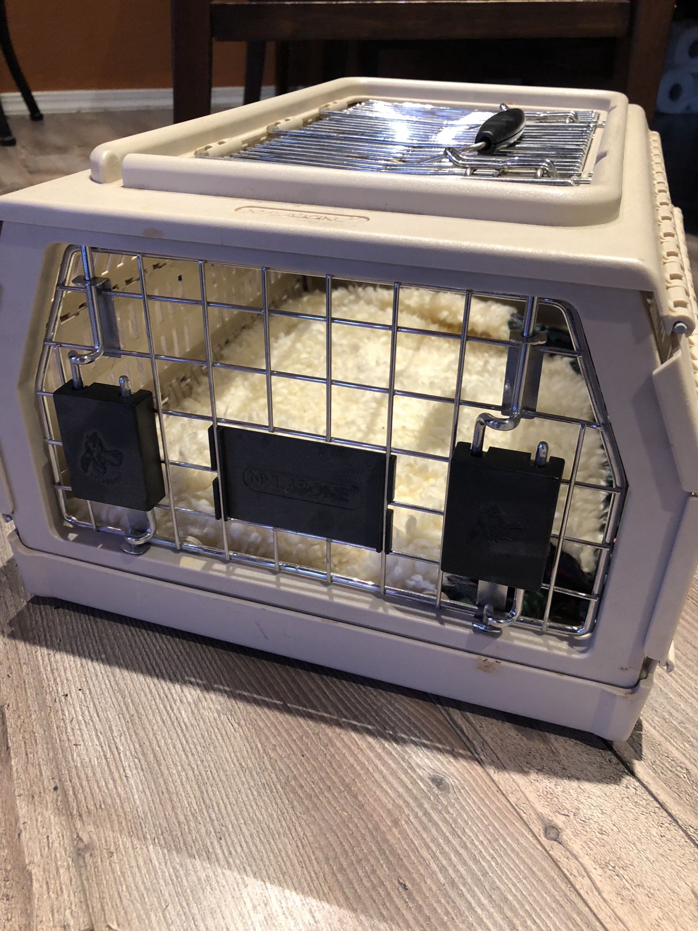 NYLABONE Collapsible FOLD AWAY XS PET tiny DOG CRATE Kennel Carrier 17