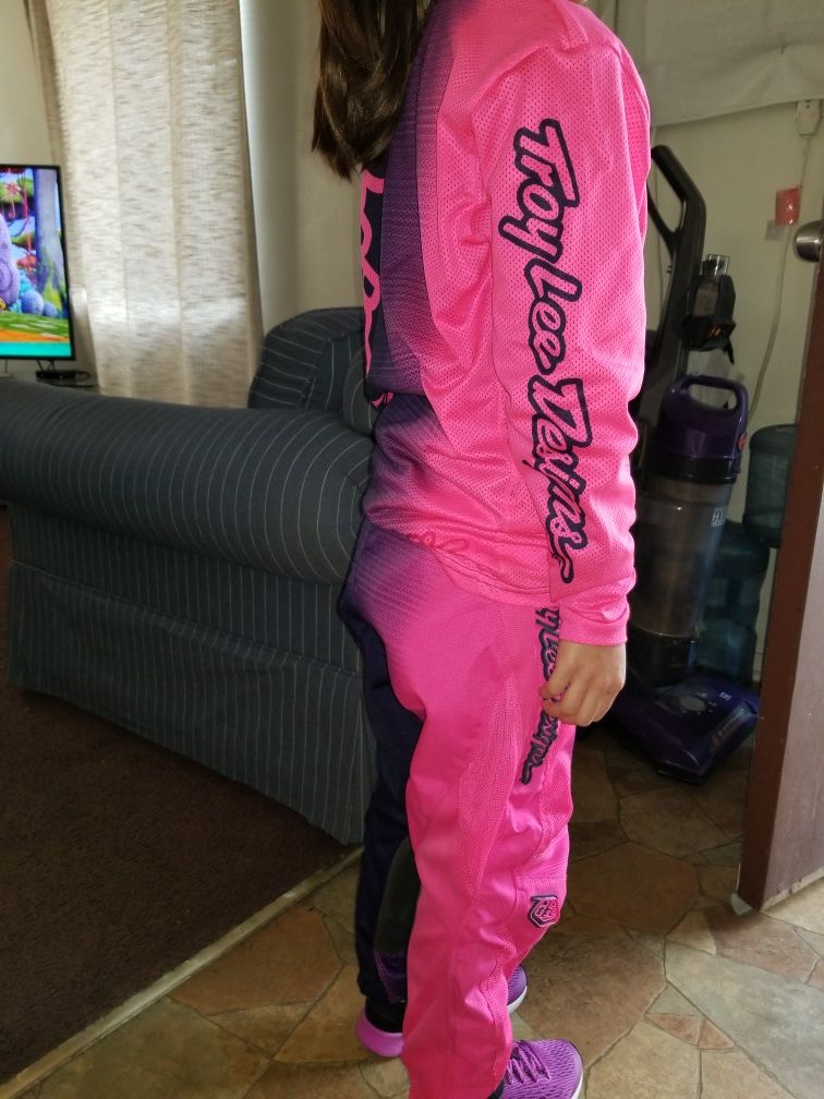 Troy Lee riding outfit