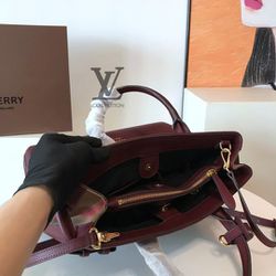 Burberry The Banner Bag 36961 Red Thumbnail