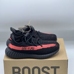 Adidas Yeezy 350s Boost “Red Stripes” Size 13k Thumbnail