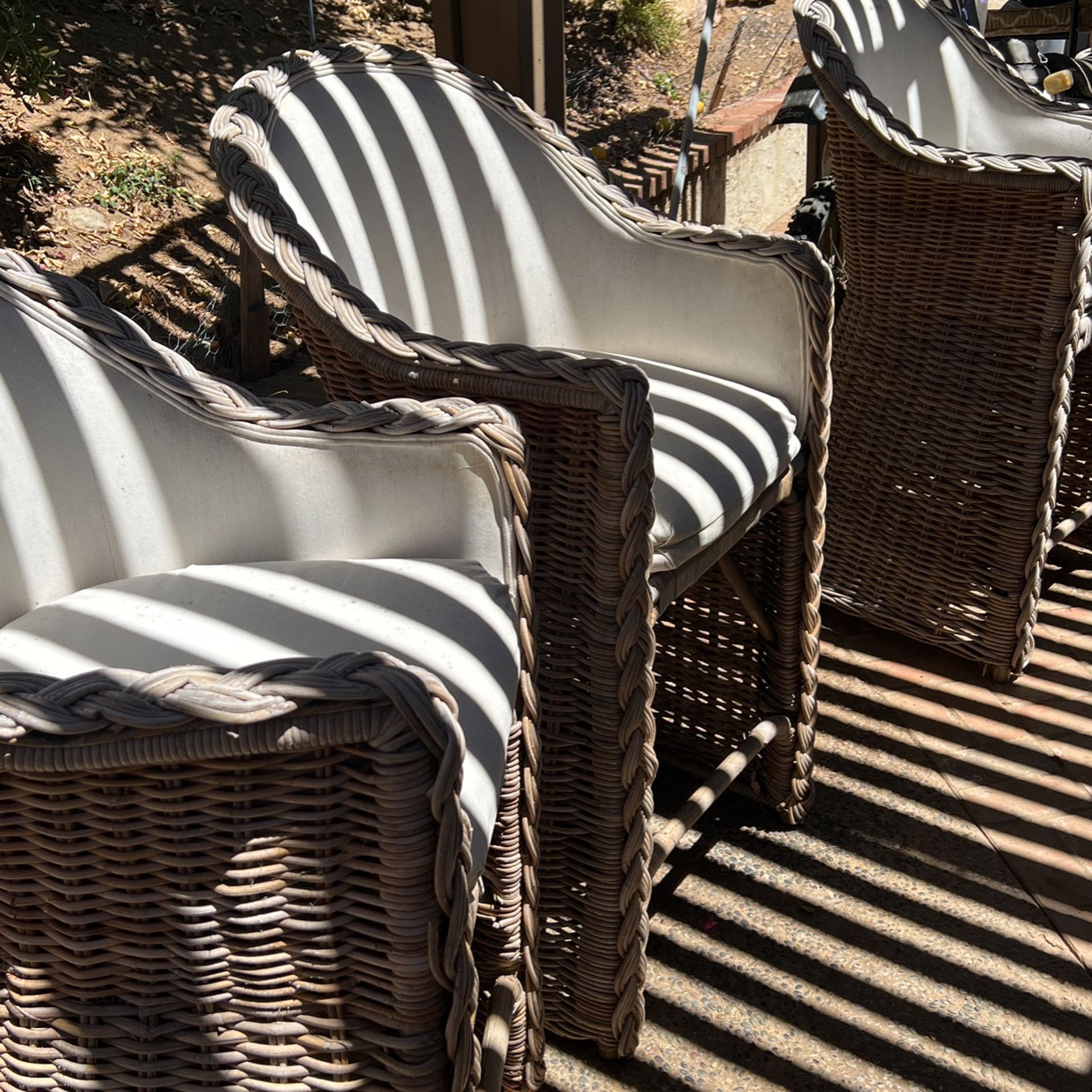 3 Outdoor Chairs