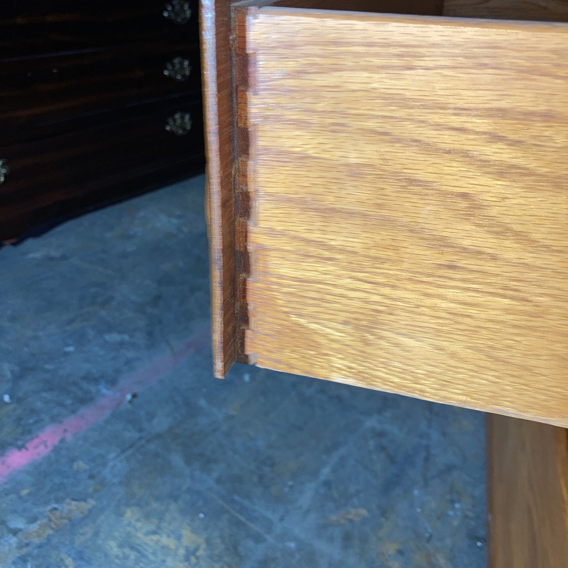 Oak 3 drawer dresser