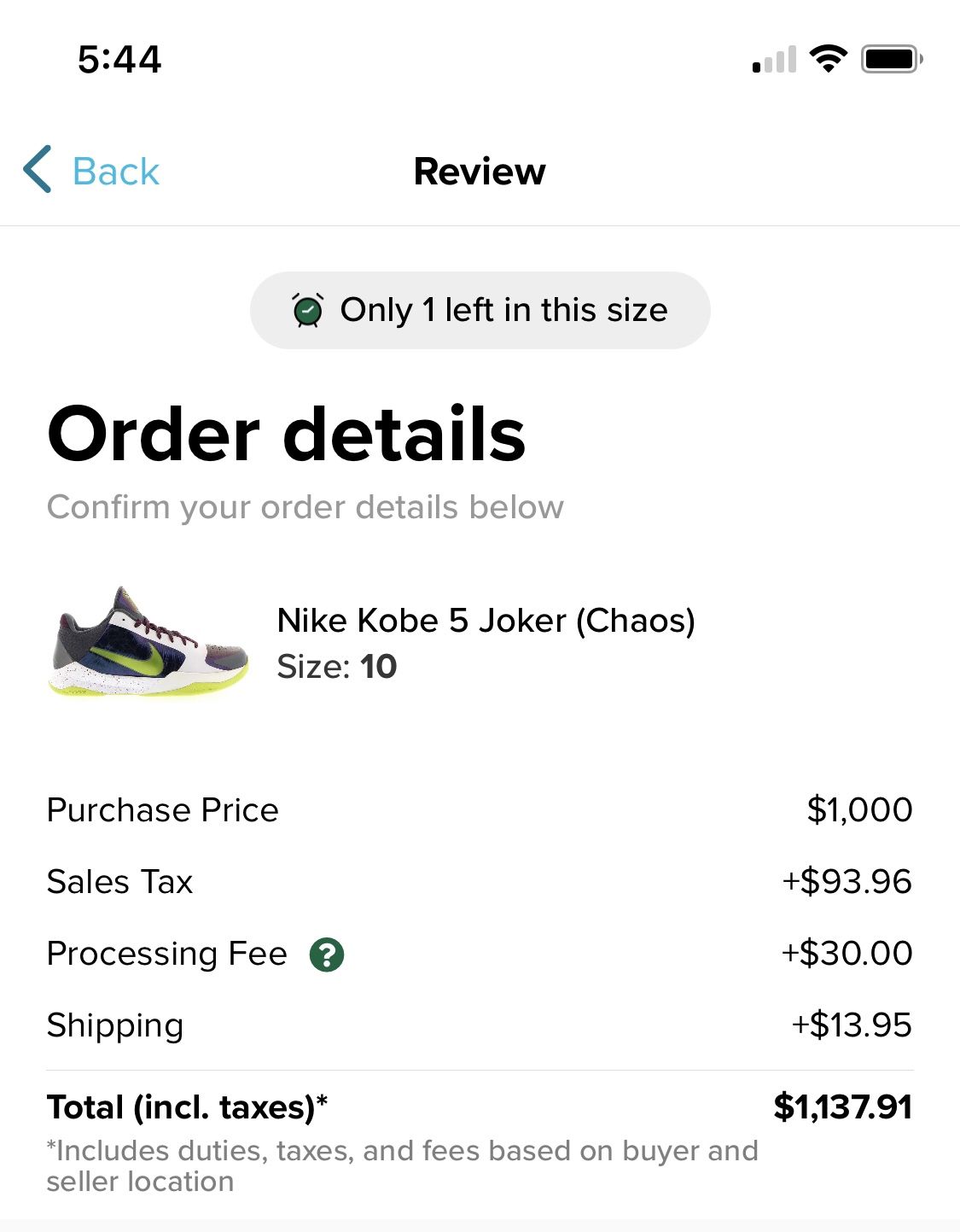 Kobe V Joker Chaos