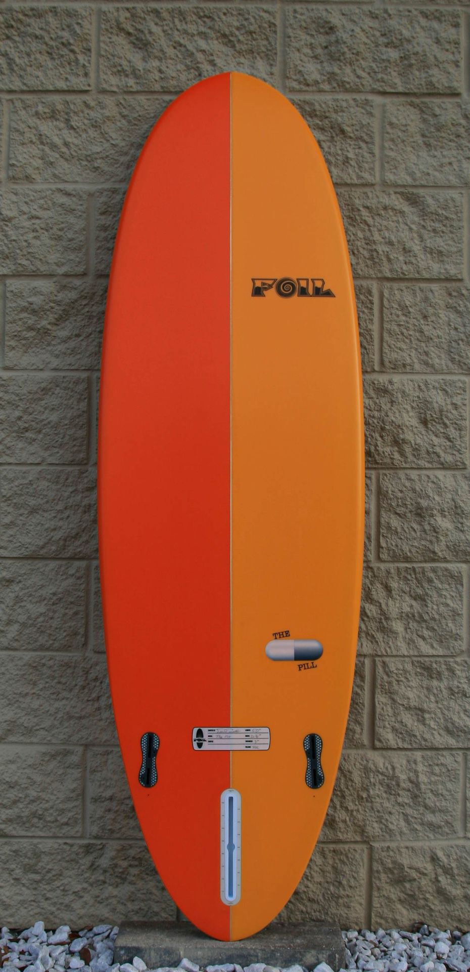 5’6”, 6’0”, 6’6” FOIL “The Pill” Short Board Surfboard 