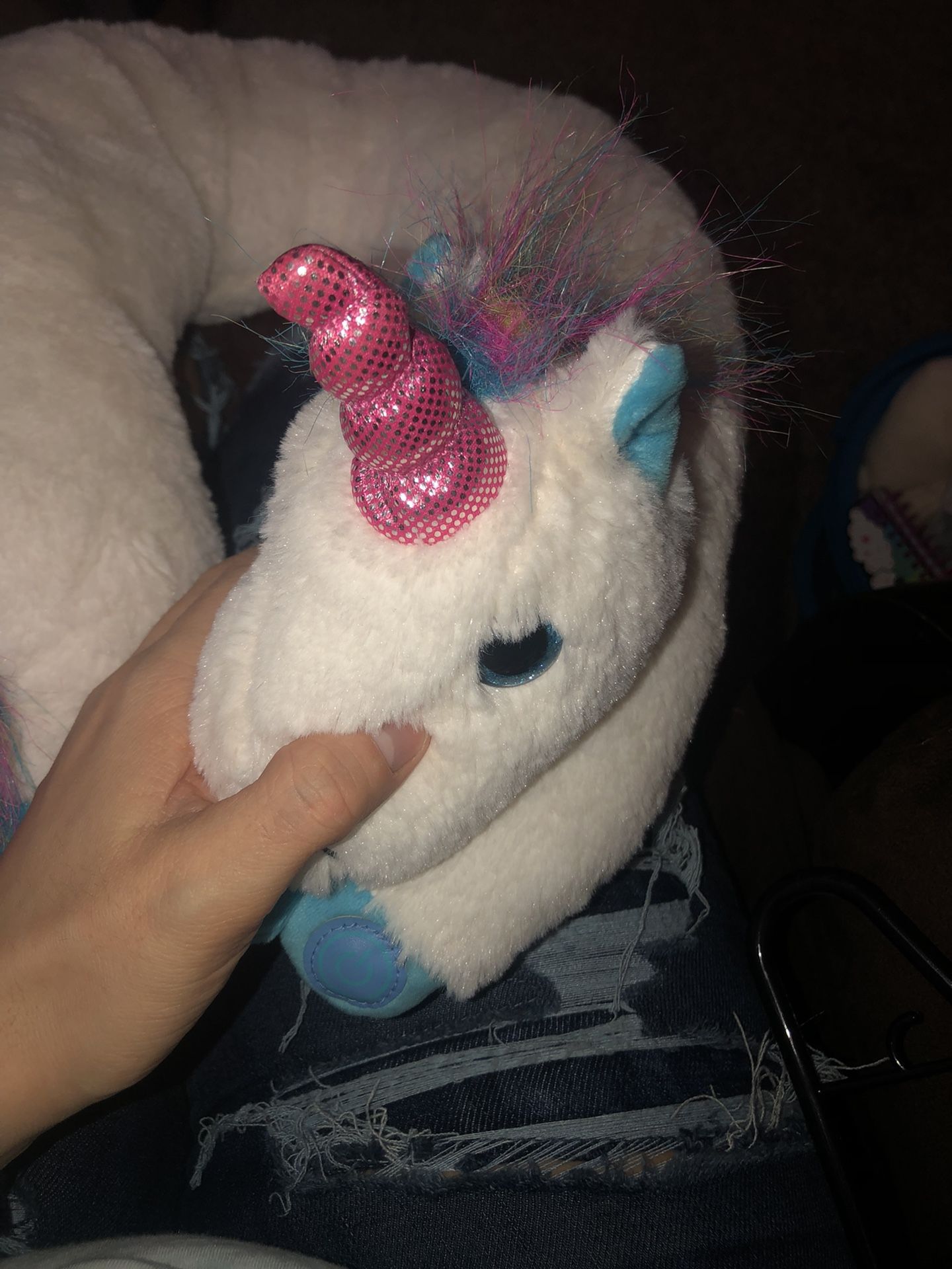 Kids Unicorn Neck Pillow