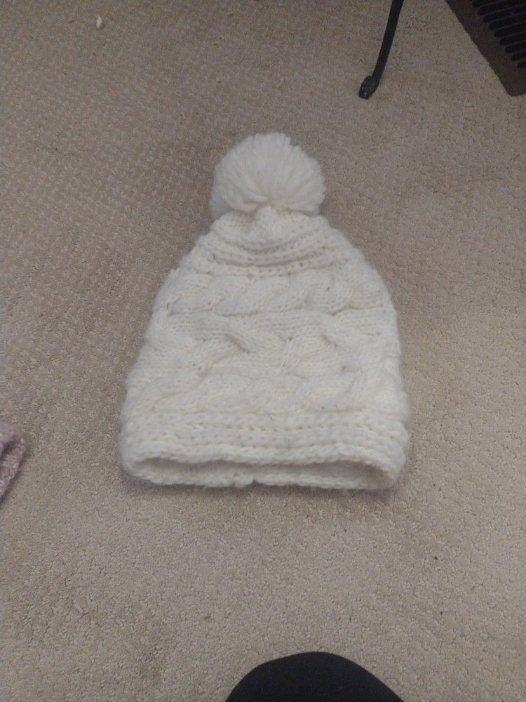 White Woman's Beanie