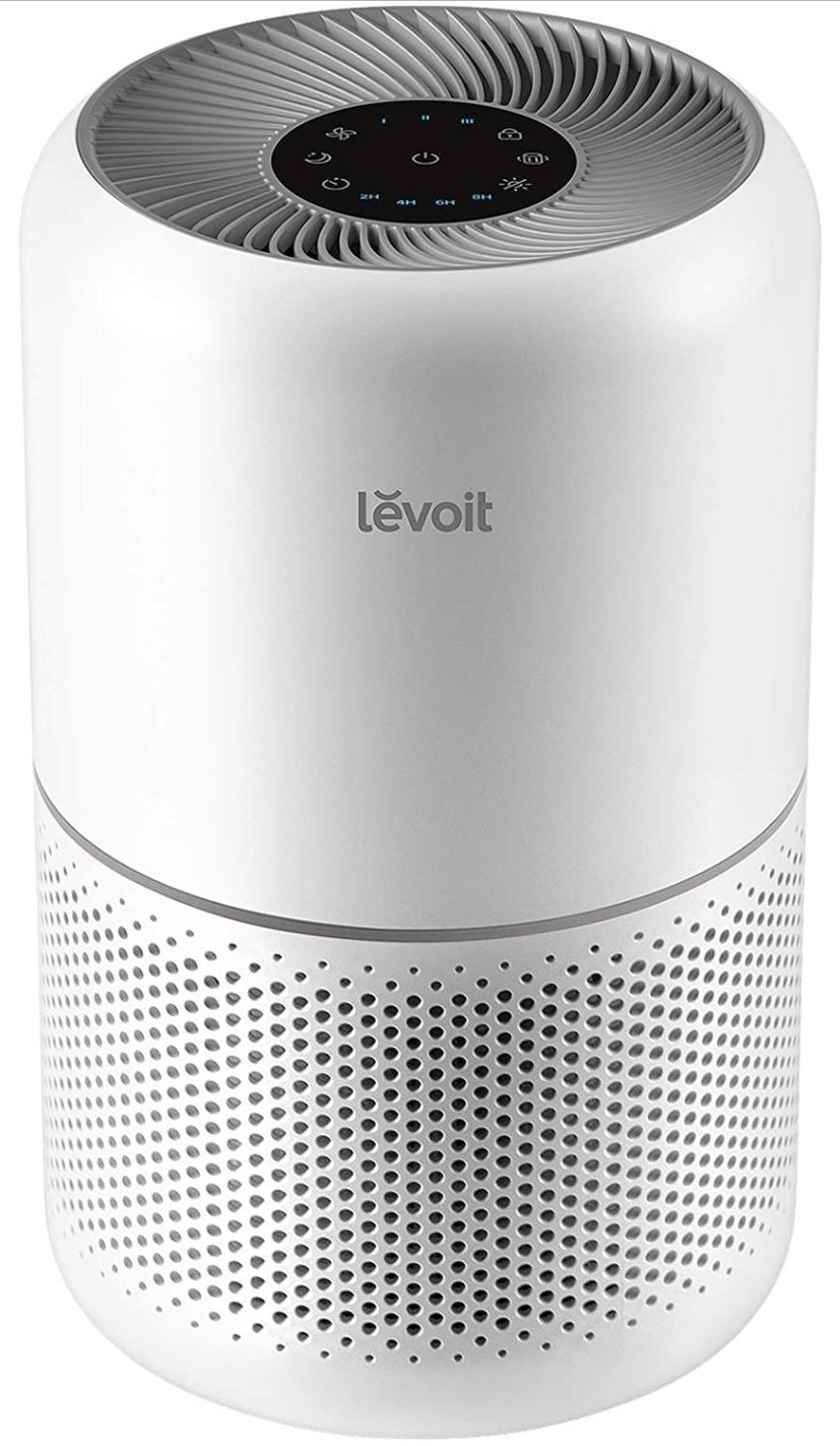 Brand New LEVOIT Air Purifier for Home Allergies Pets Hair in Bedroom, H13 True HEPA Filter, 24db Filtration System Cleaner Odor Eliminators, Ozone Fr
