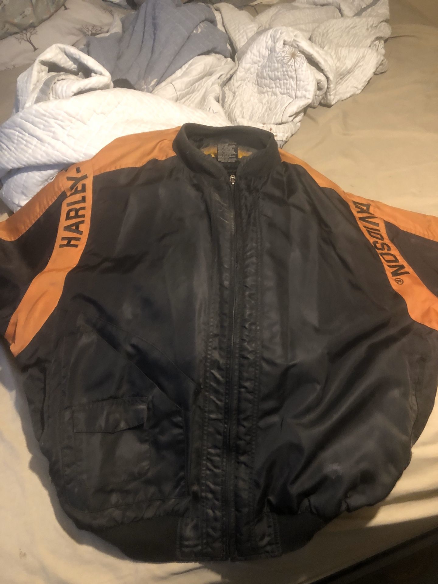 Harley Davidson biker jacket great condition