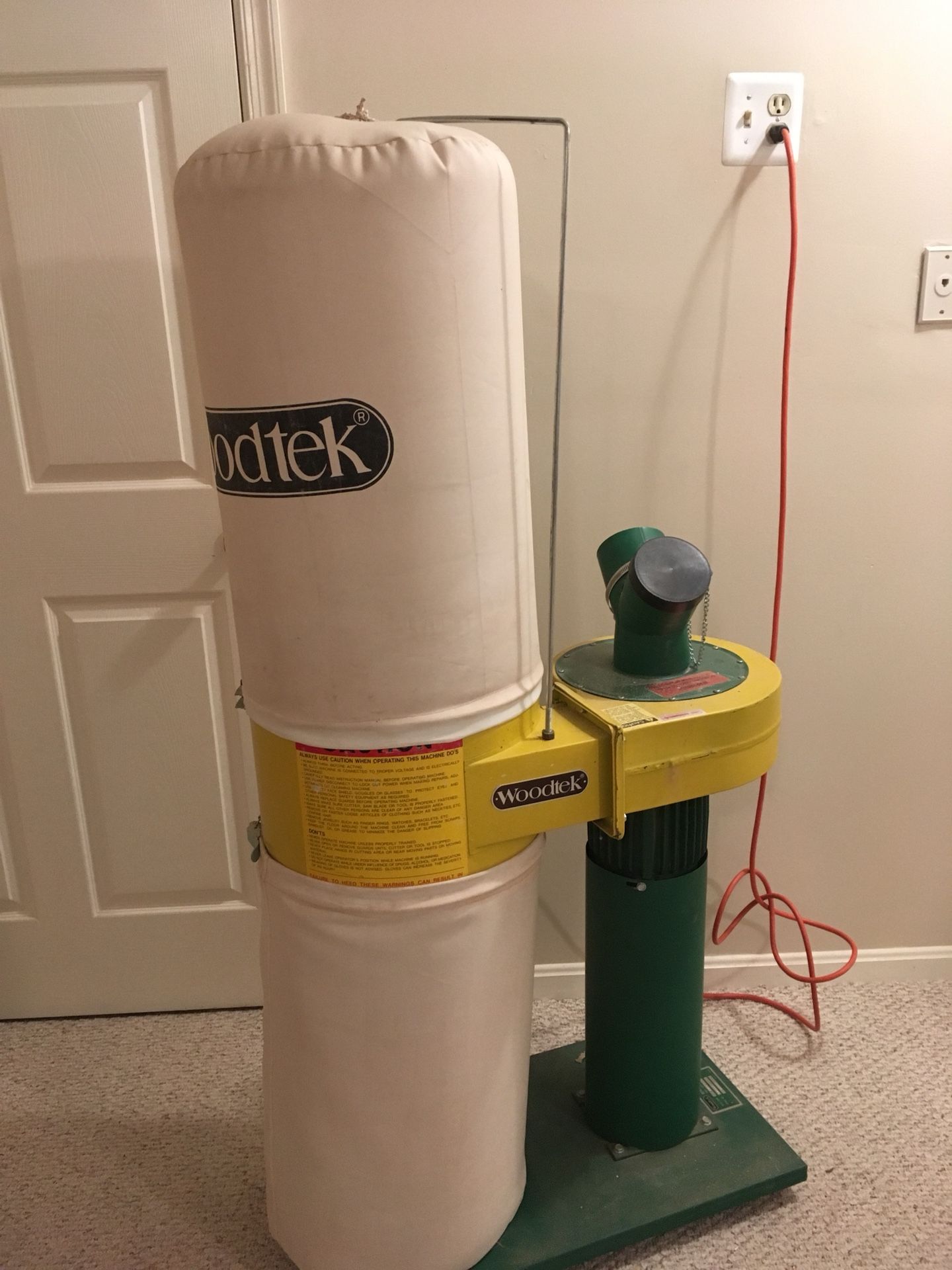 Woodtek Dust Collector, 1 hp for Sale in Oakton, VA - OfferUp Woodtek Dust Collector 1 Hp Wiring Diagram OfferUp