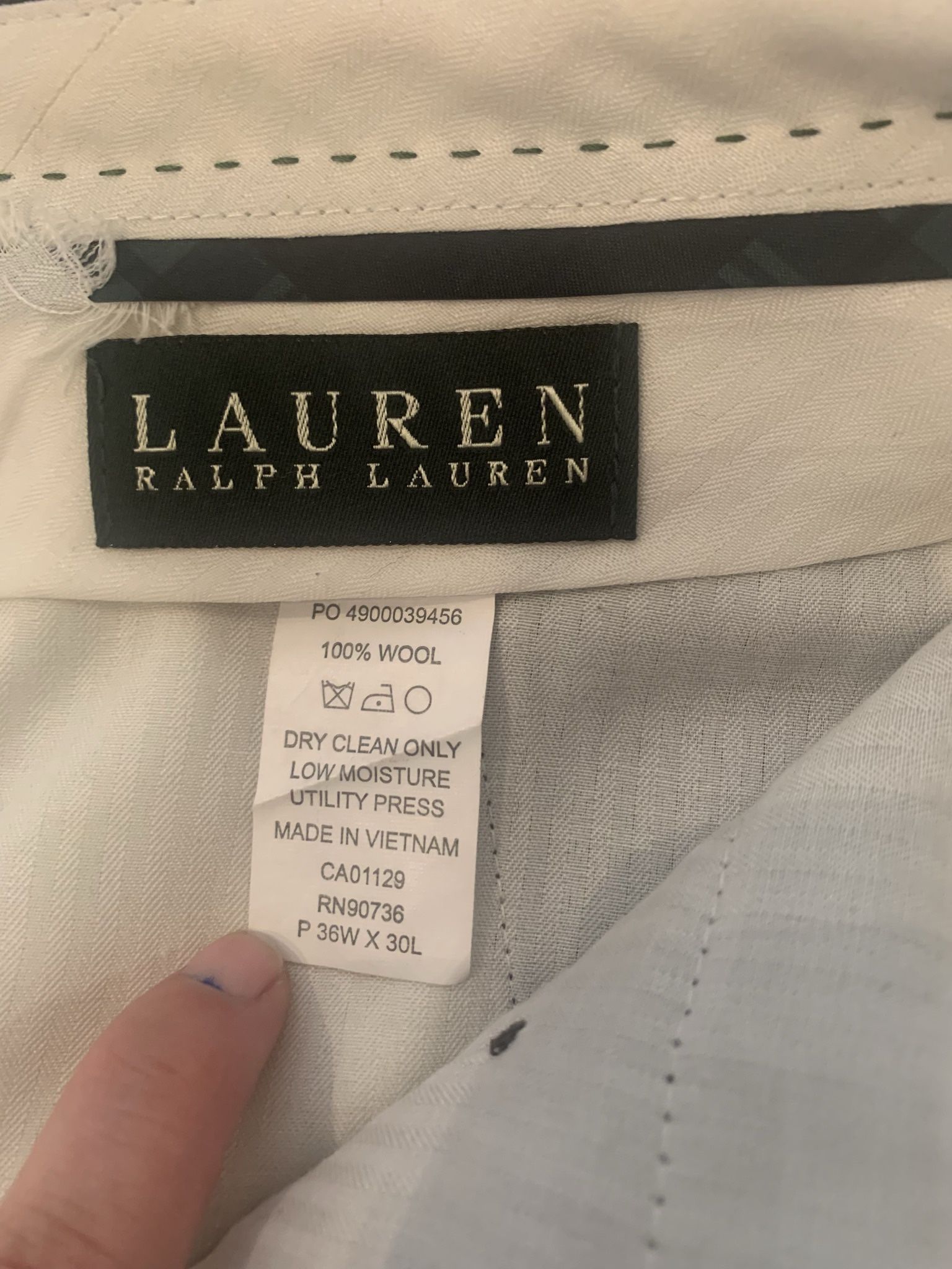 Ralph Lauren Plaid Dress Pants