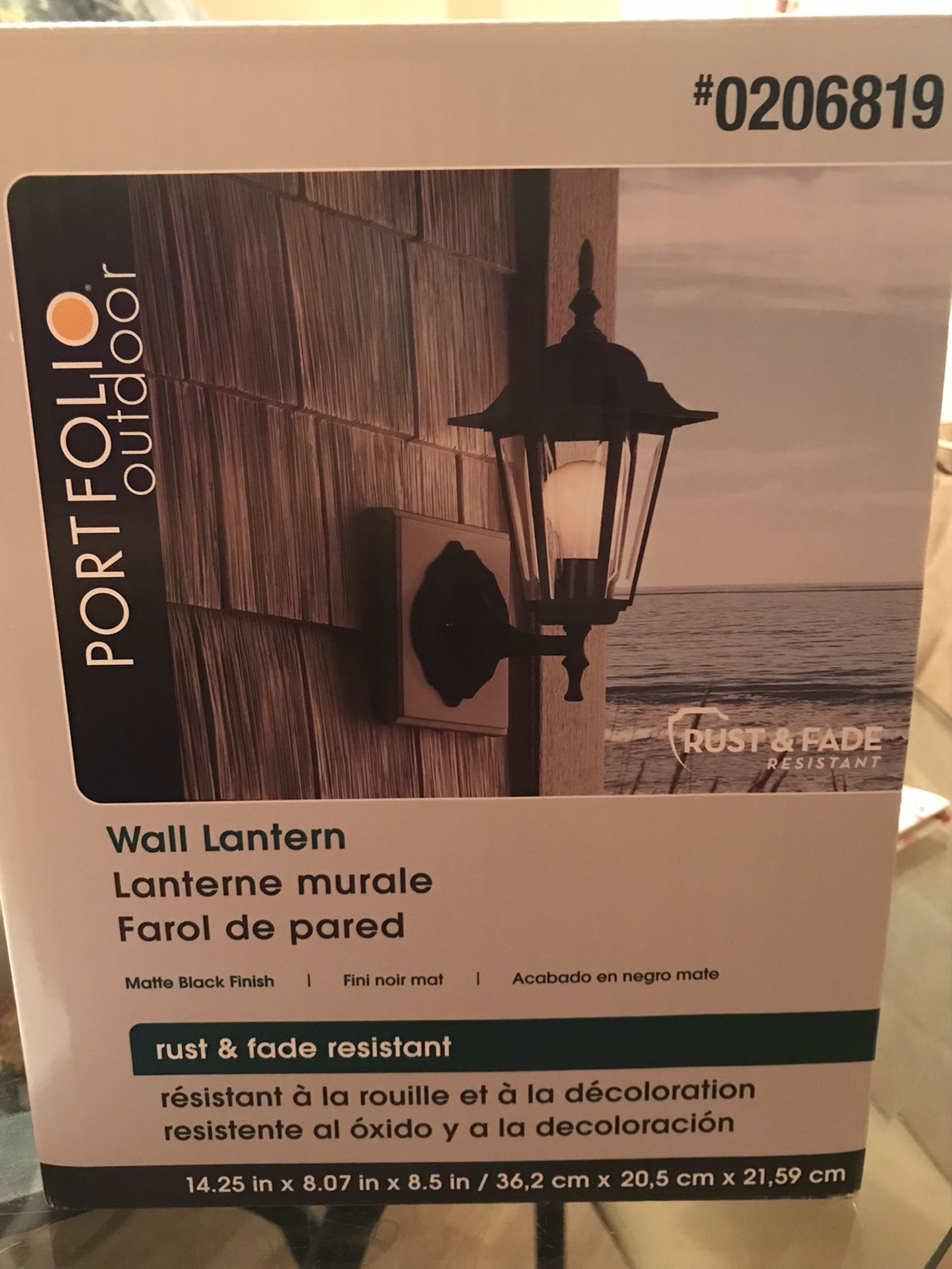 Wall Lantern  Set Of 2  For $50.00 