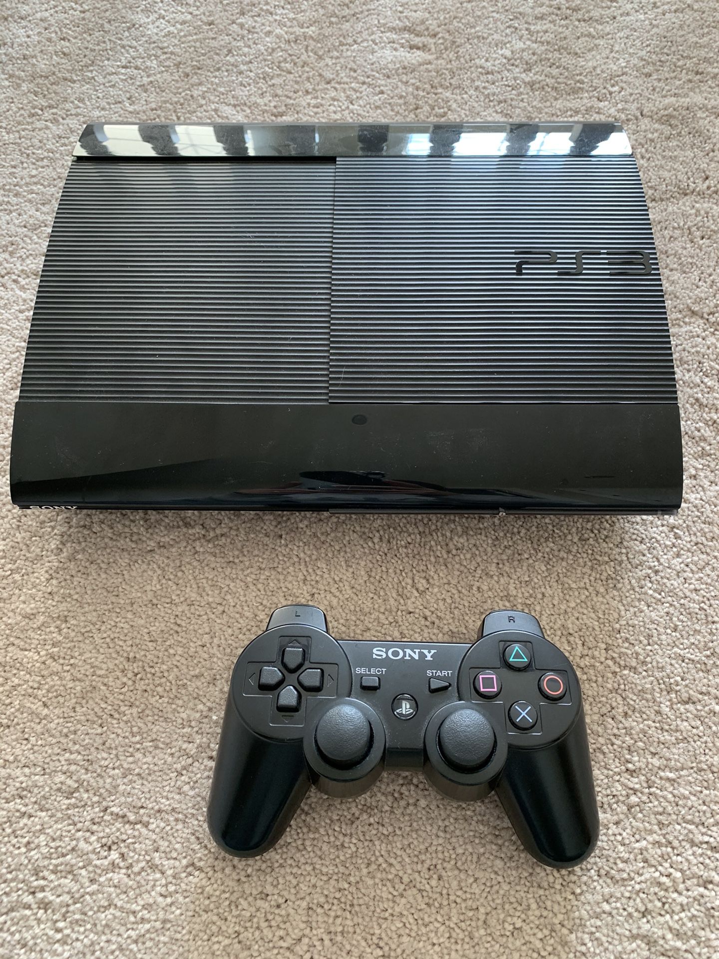 PS3 with remote