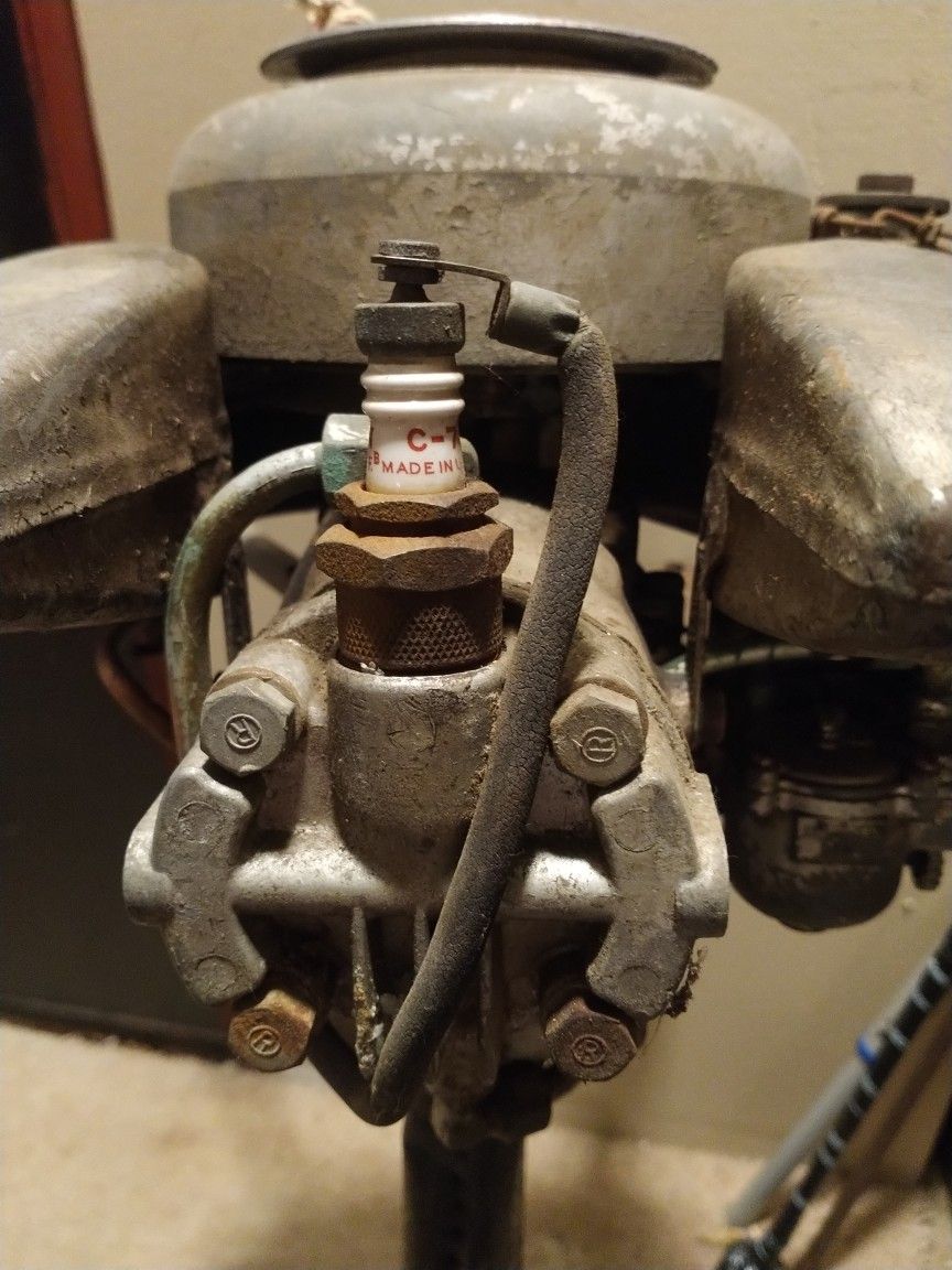 Champion Antique Outboard Motor RARE