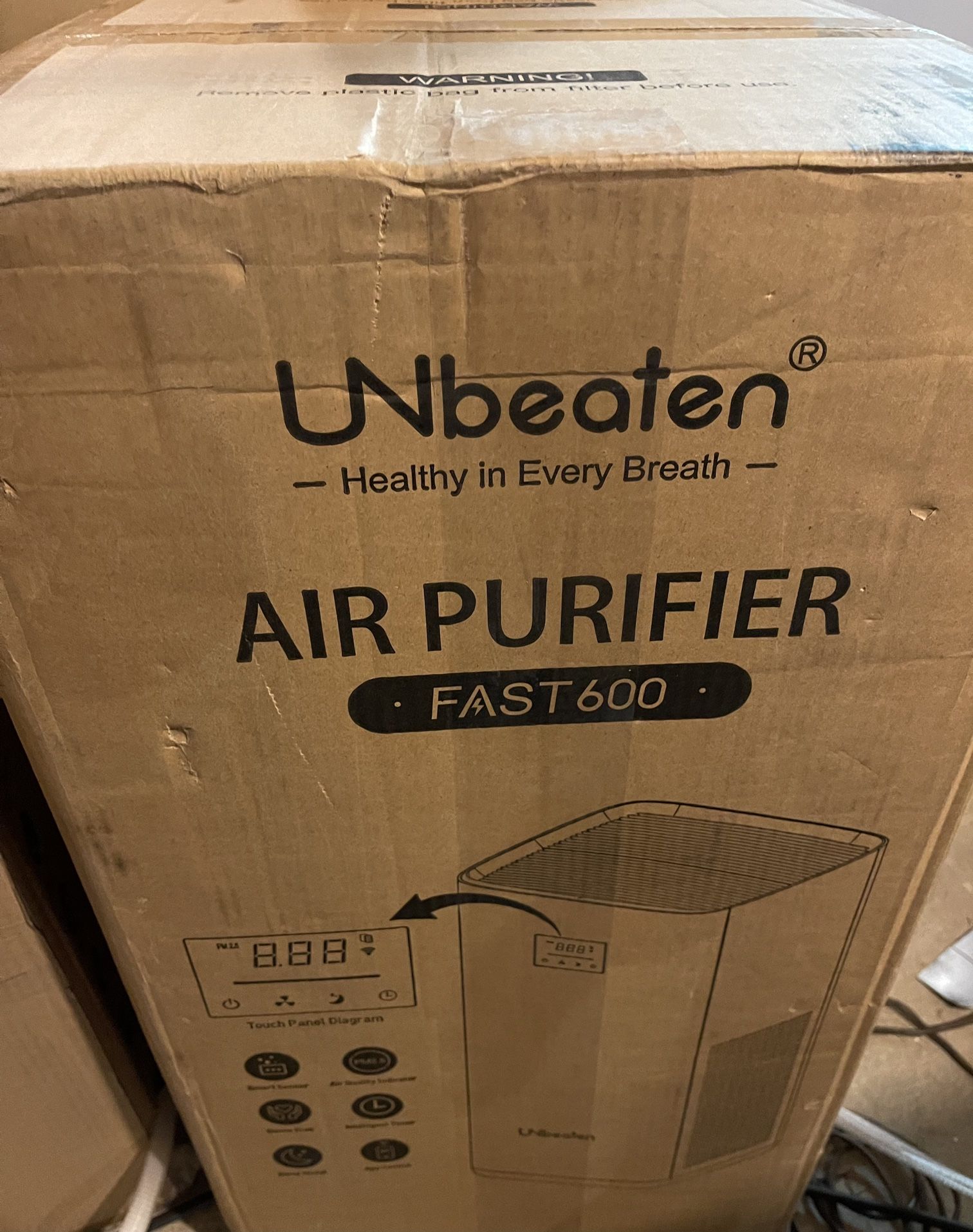 Smart WiFi air purifier 1800 sq ft NEW