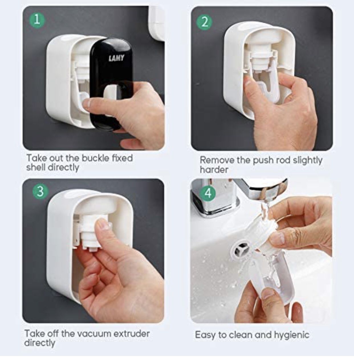 Toothpaste Dispenser Set