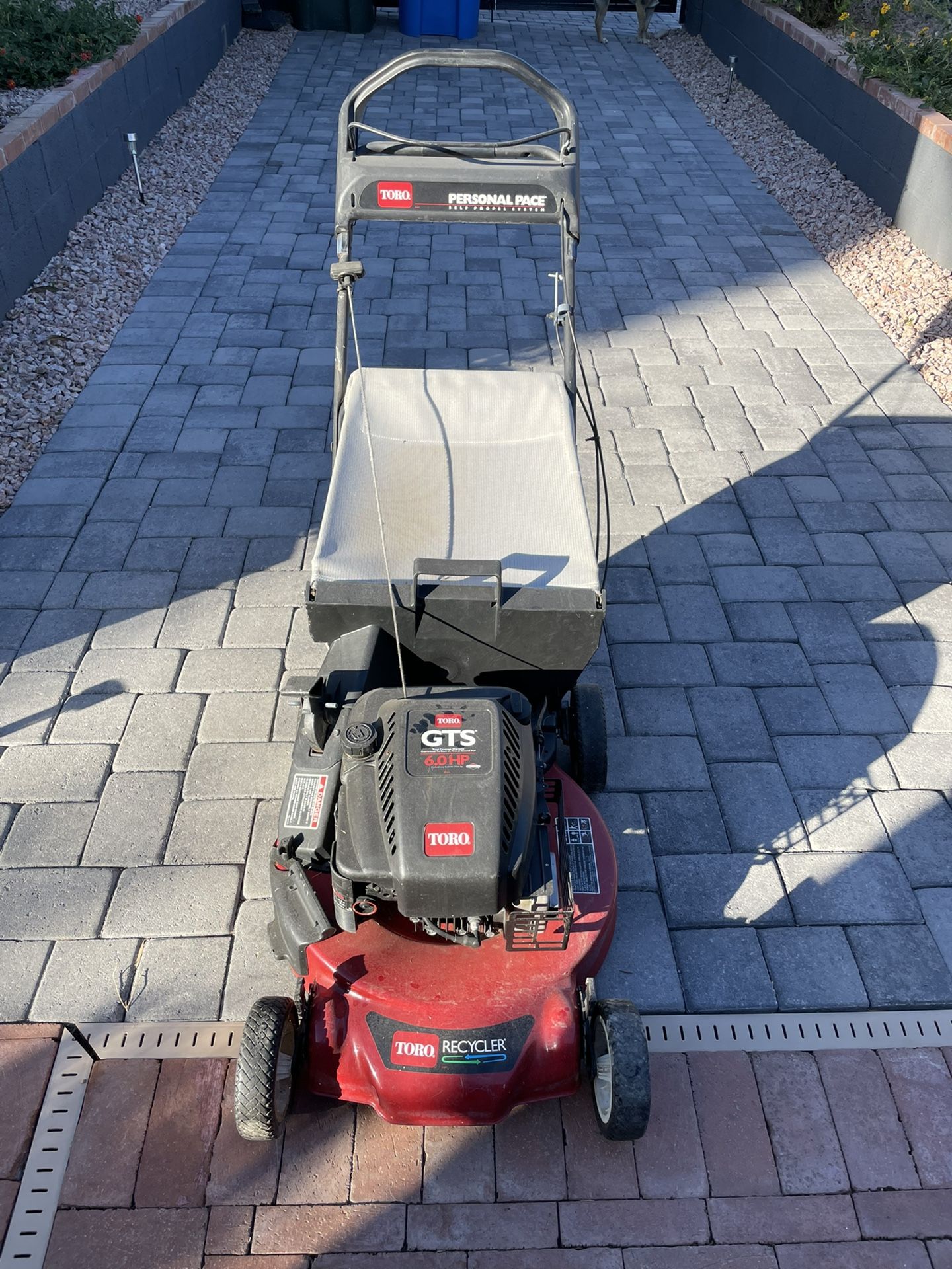 Toro GTS 6.0 HP Lawnmower & Craftsman Electric Trimmer for Sale in