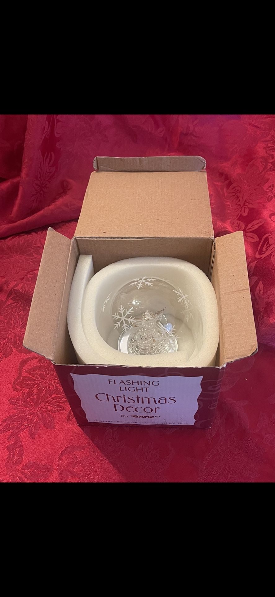 Flashing light Christmas decor