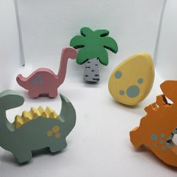 Hand Made Dinosaur Knobs For Kids Dresser Or Changing Table  Thumbnail