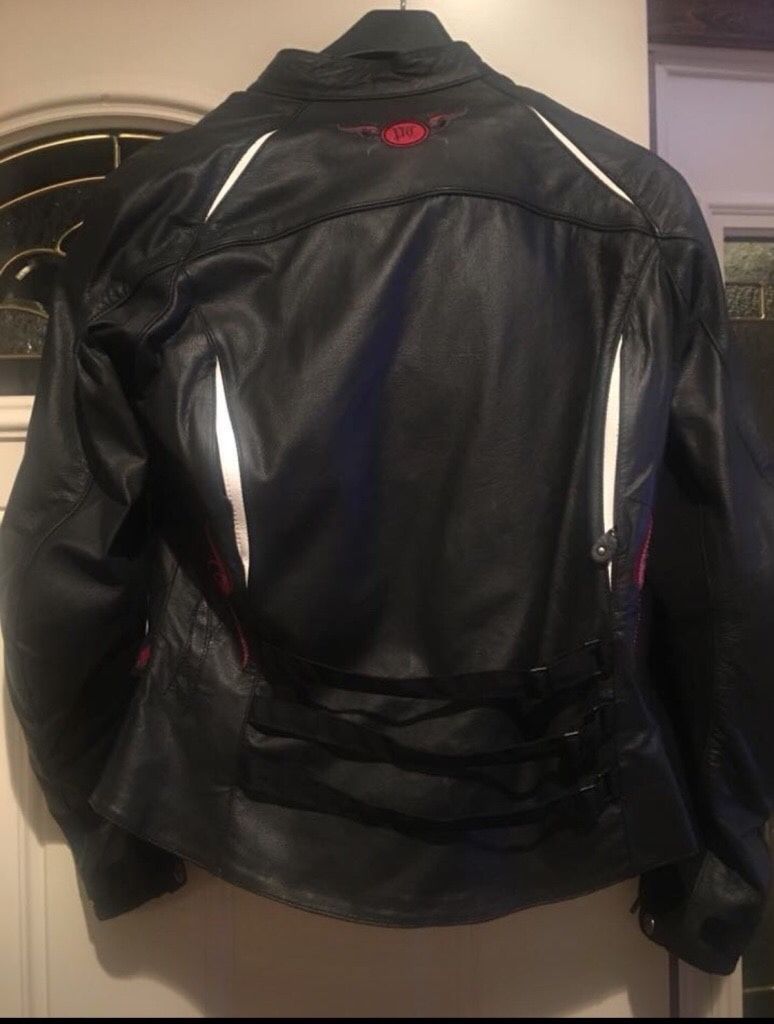 Power Trip Women's Harlow Leather Motorcycle Jacket