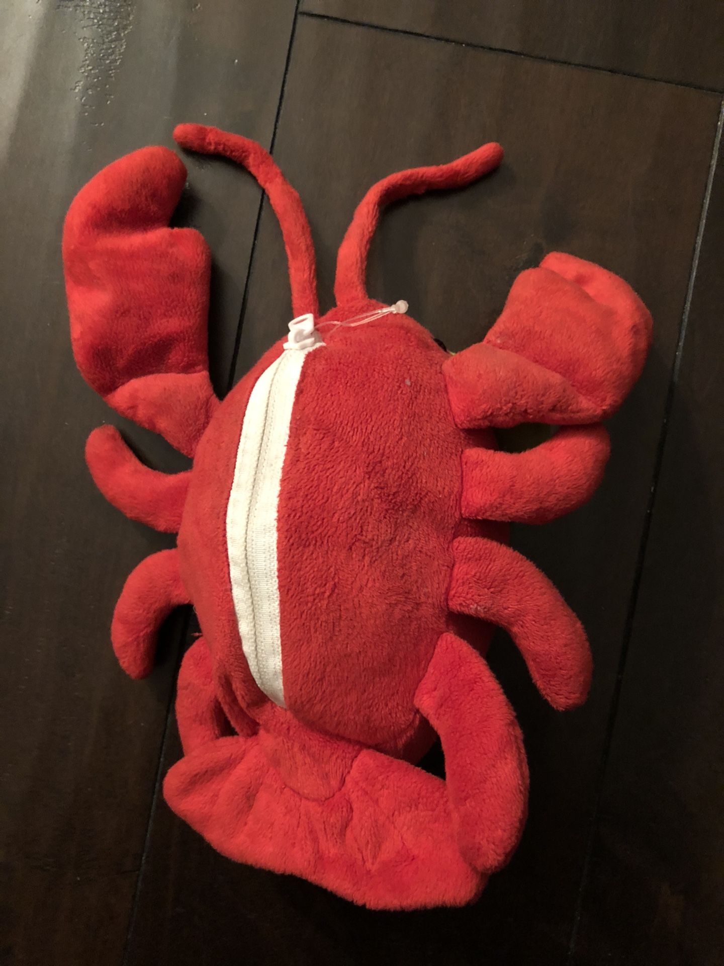**RARE**HELLO KITTY REVERSIBLE PLUSH: LOBSTER—Pre-owned