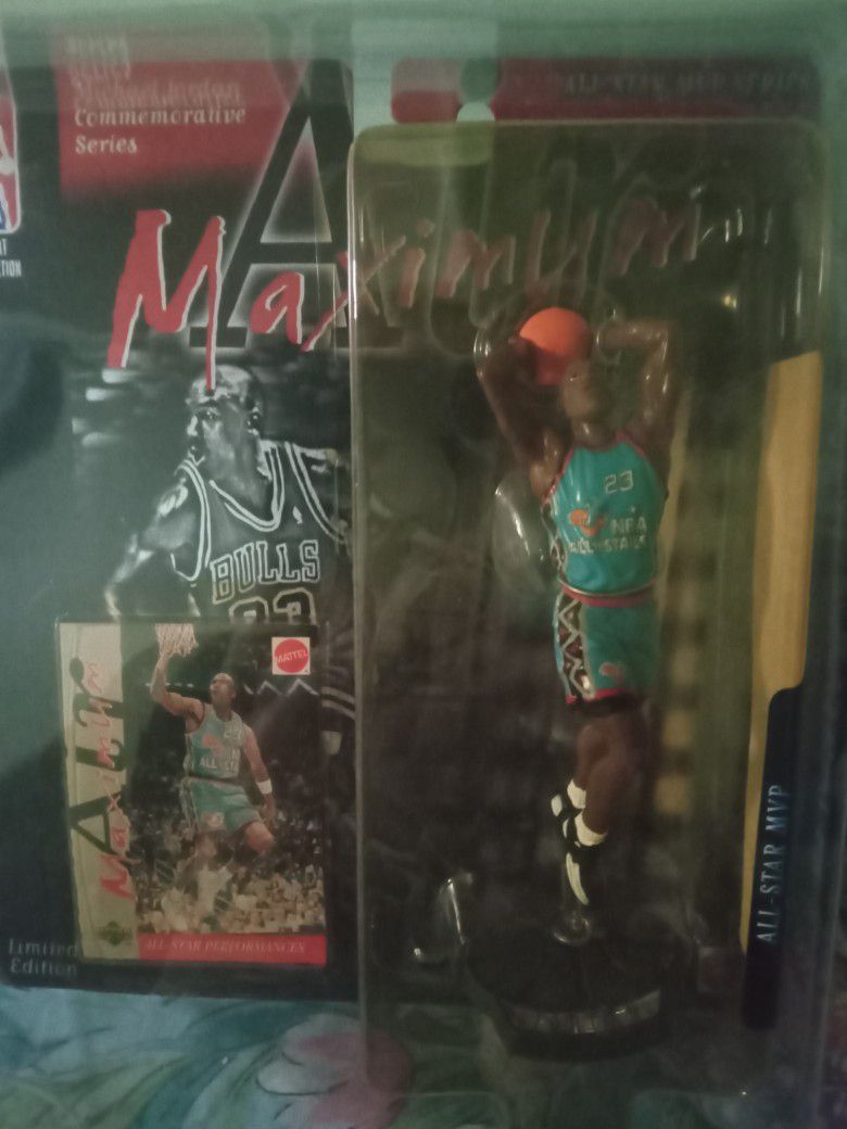 Unopened Mattel Michael Jordan Maximum Air All Star MVP Series Limited Edition