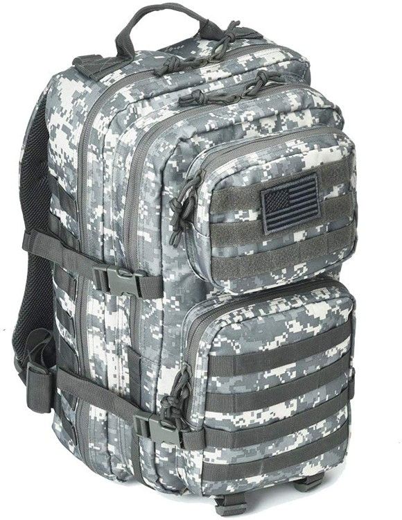 Camouflage Military Tactical Backpack 3 Days Assault Pack Army Molle Bag Backpack Rucksack