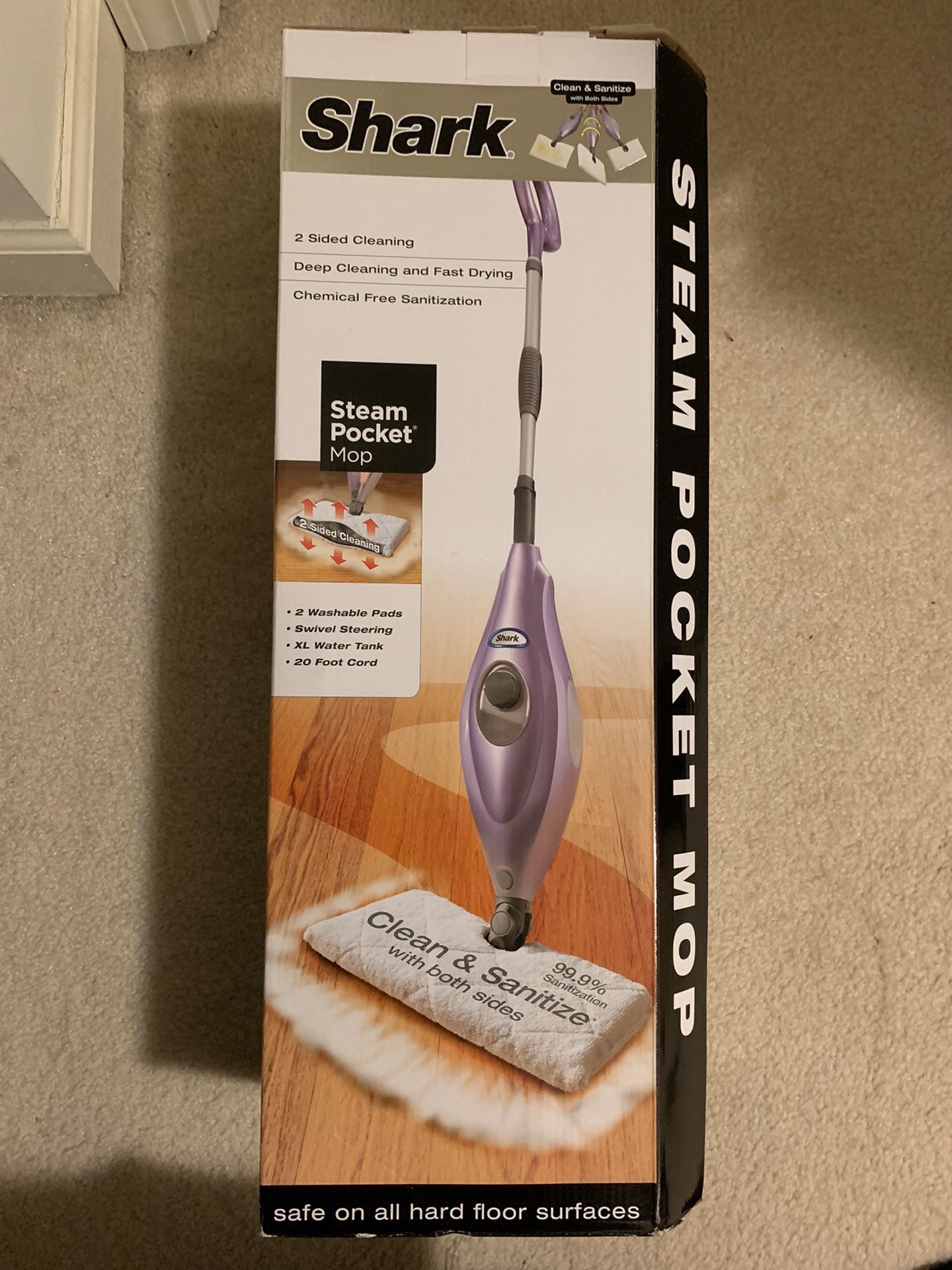 Shark Steam Pocket Mop Hard Floor Cleaner