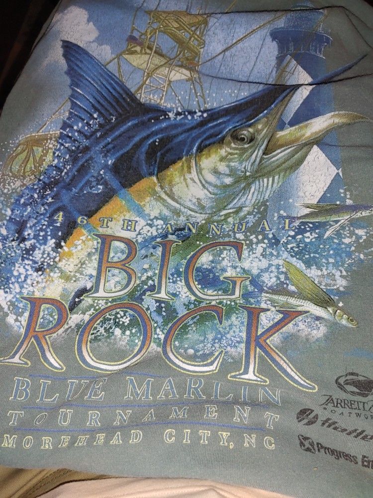 XL Men's Big Rock Tournament Souvenir T shirt