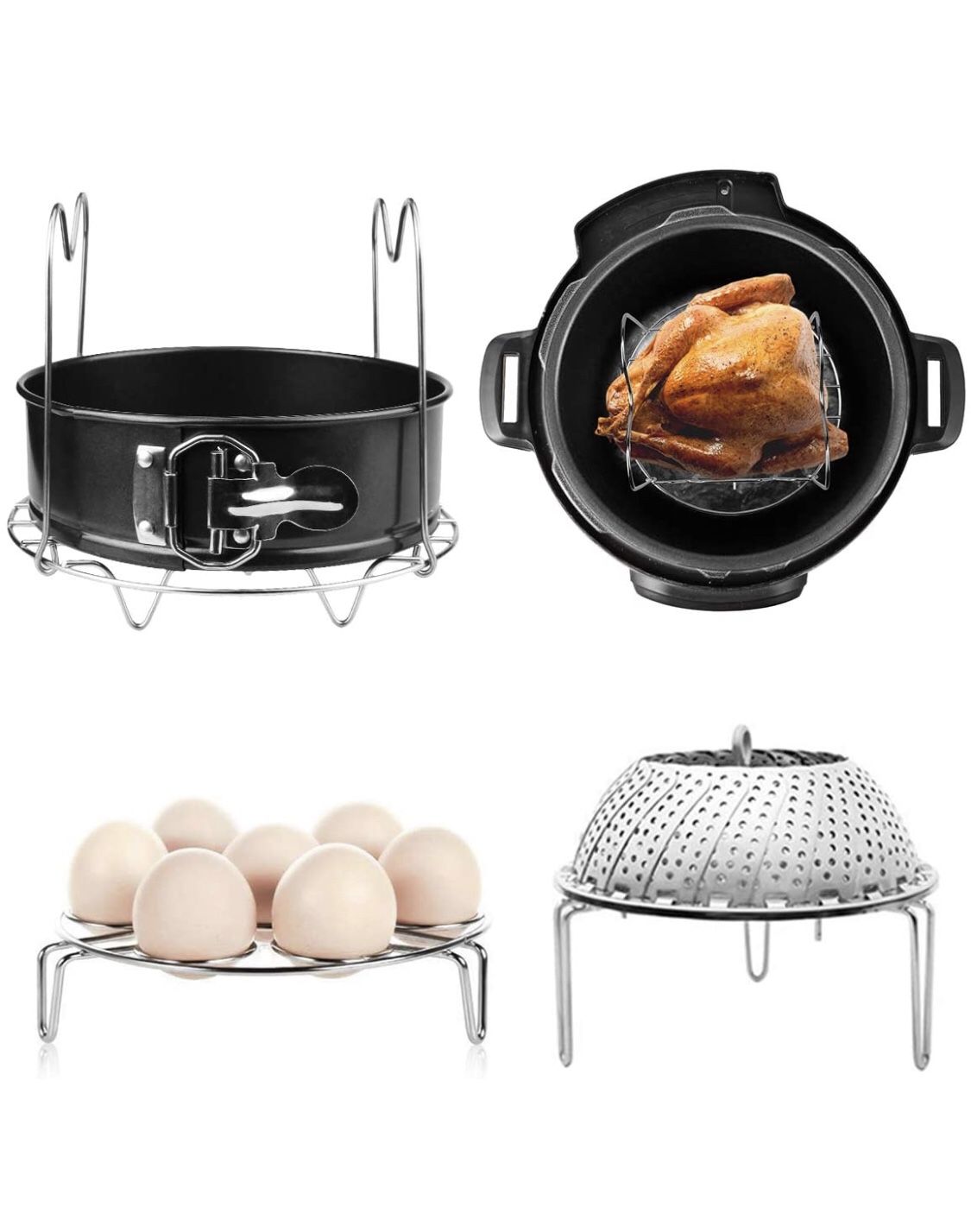 12 Pieces Pressure Cooker Accessories Set,