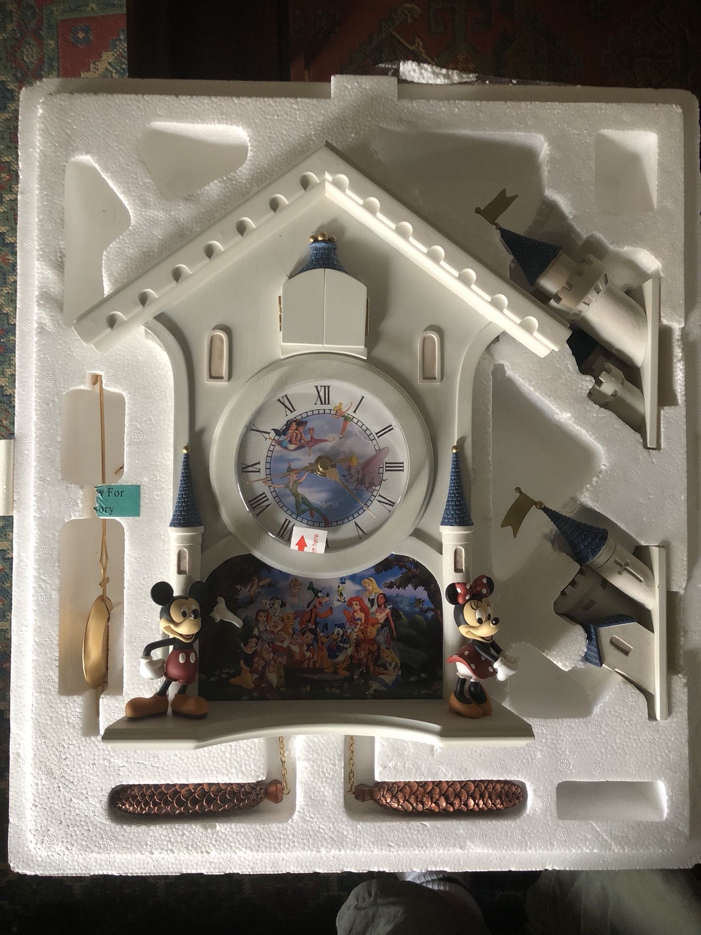 Home Speciality Clocks Disney Character Cuckoo Clock Happiest Of Times