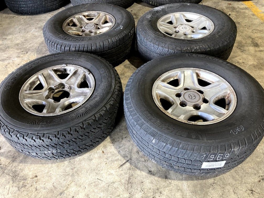 Rims And Tires 16" For 1999 Toyota 4Runner Stock 21969