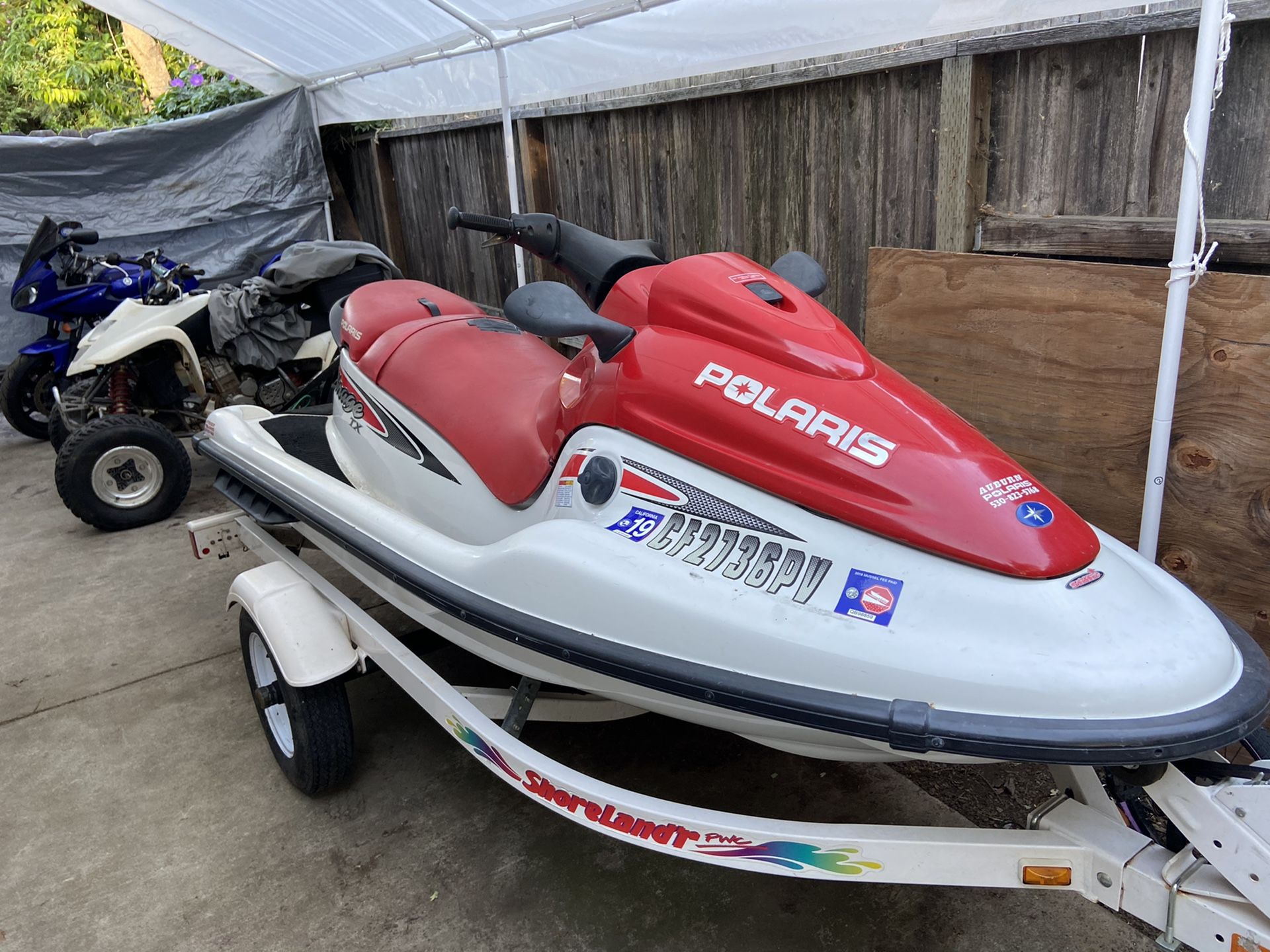 2001 Polaris Virage TX1200 3 seater jet ski for Sale in Sacramento, CA ...