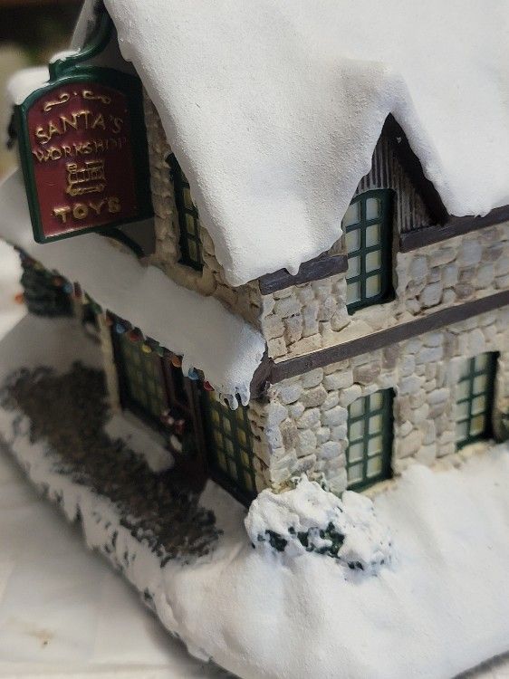 Illuminated Christmas Village