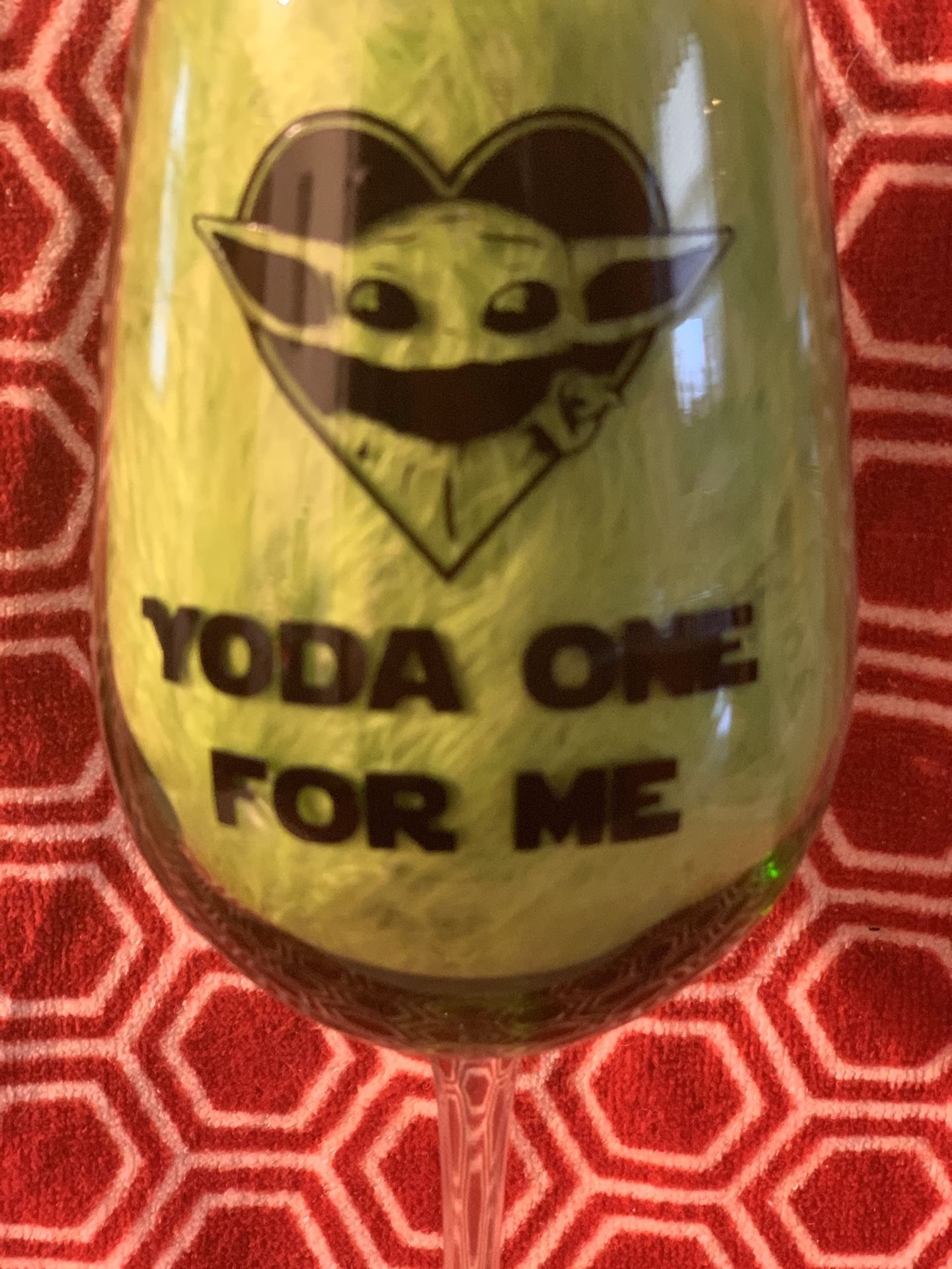 Personalized wine glasses