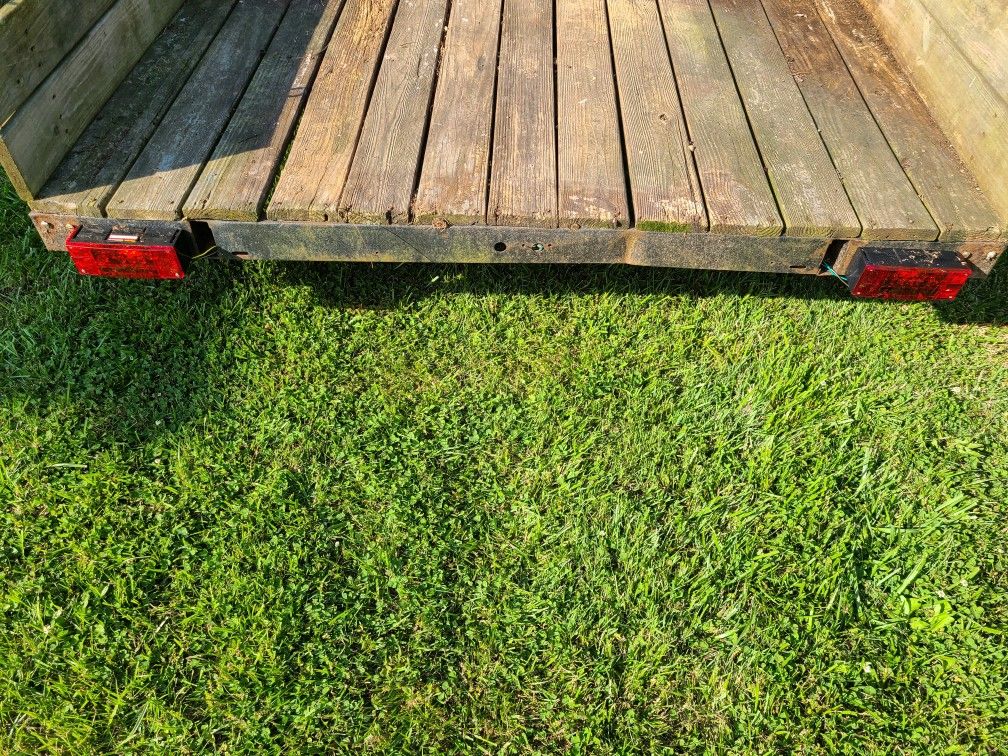 14ft Dual Axle Utility Trailer