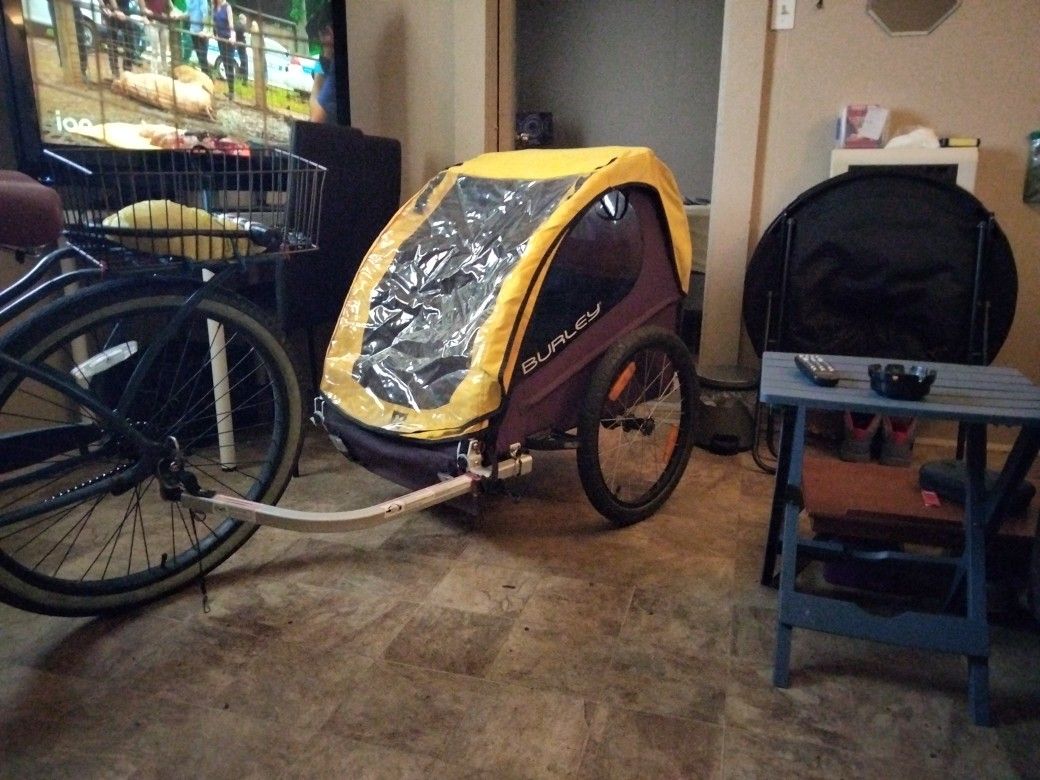 BURLEY (BEE) Bicycle Trailer The Biggest One Burley Offers