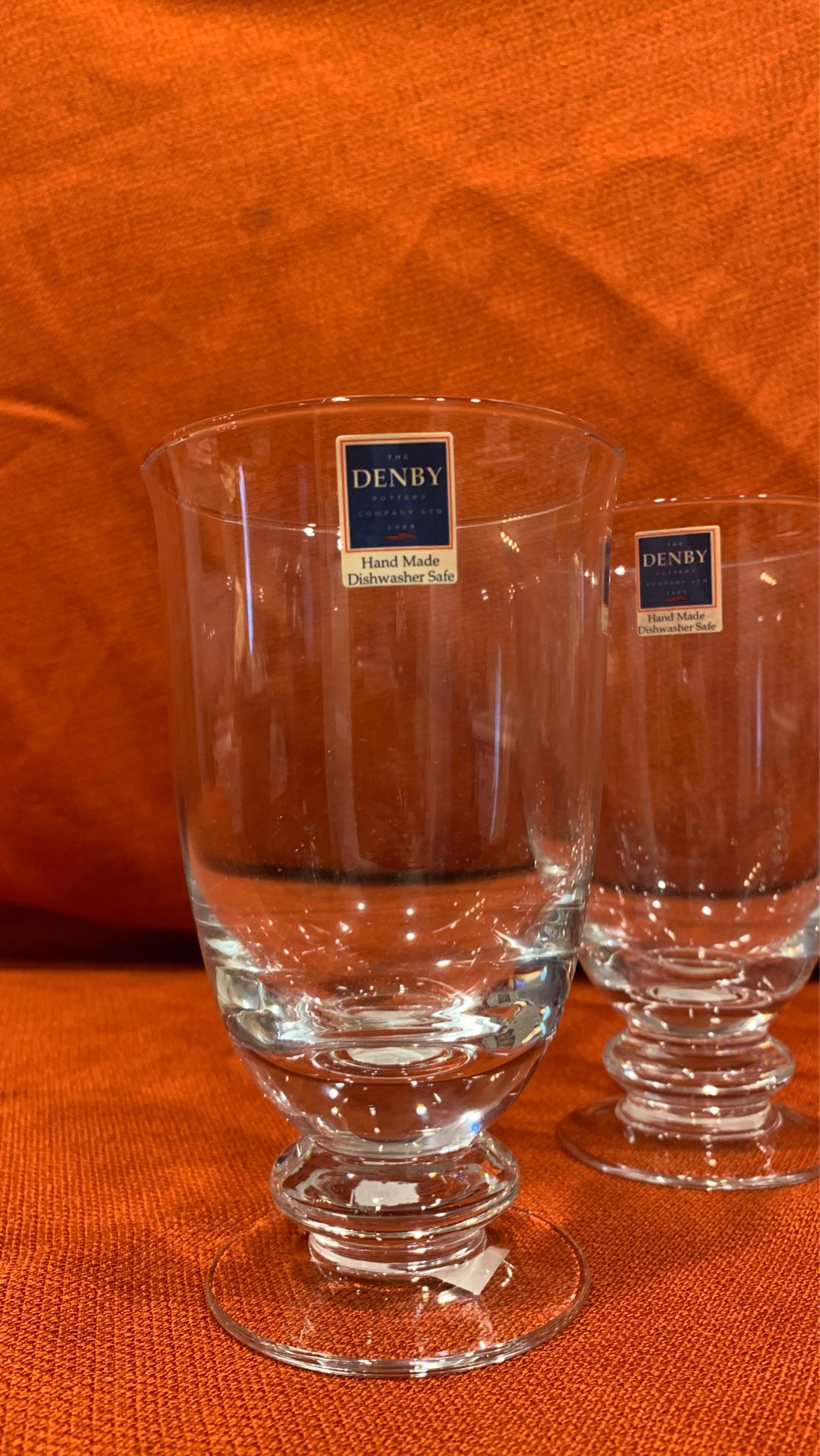DENBY HAND MADE GLASSWARE
