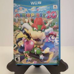 Mario Party 10 (Nintendo Wii U, 2015) - Tested & Works! Thumbnail