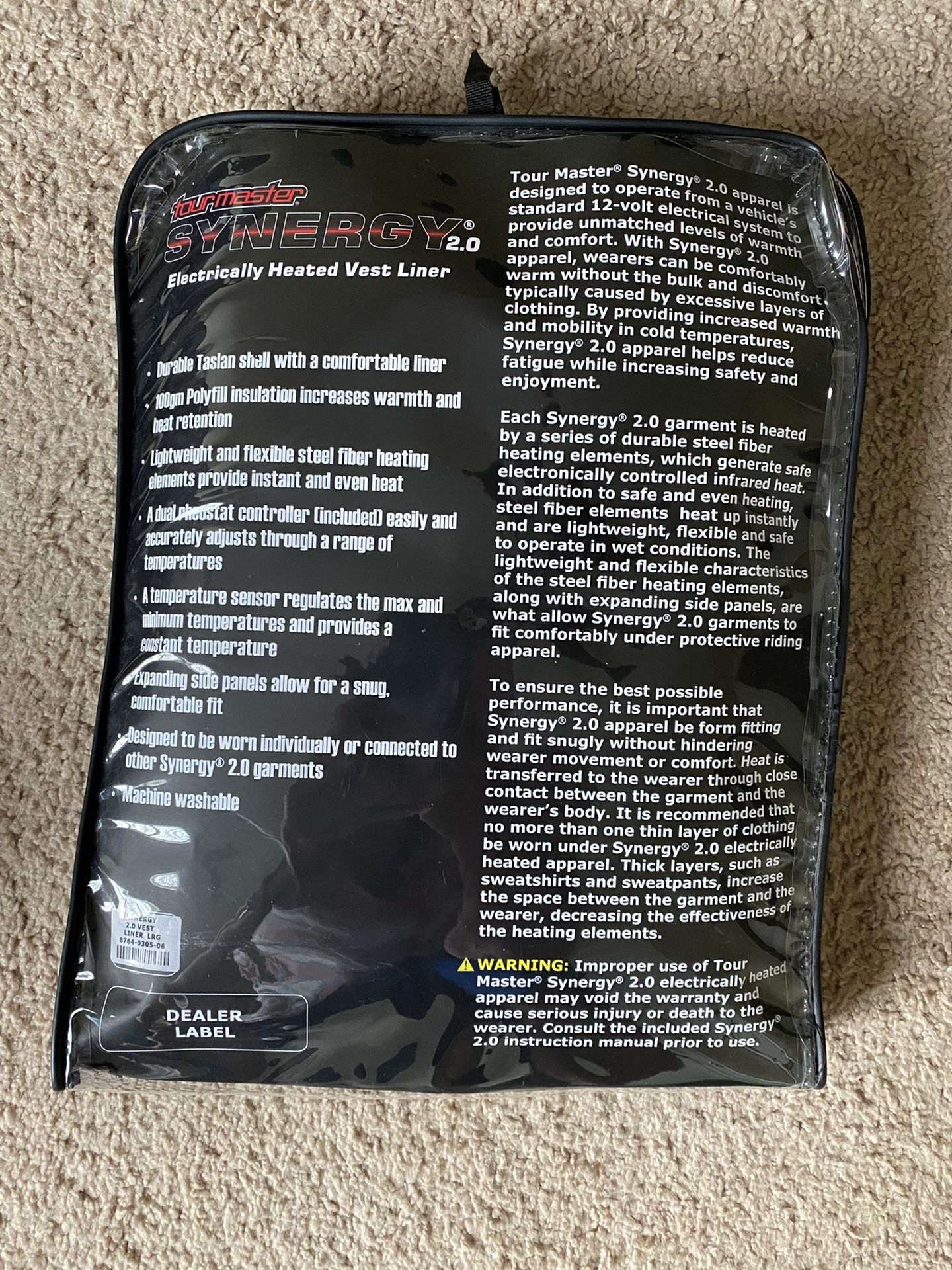 Tourmaster Synergy 2.0 Heated Vest And Gloves